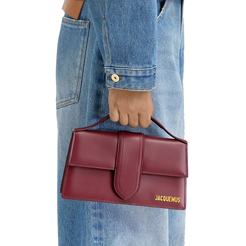 Jacquemus Le Grand Bambino 'Bordeaux'