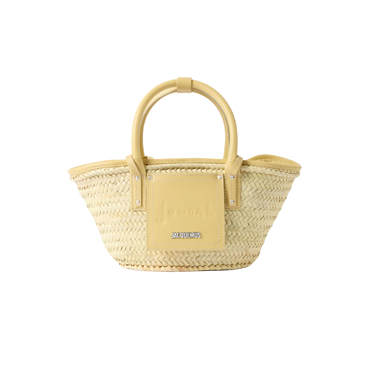 Jacquemus The Small Soli Basket 'Pale Yellow' (Jondal)