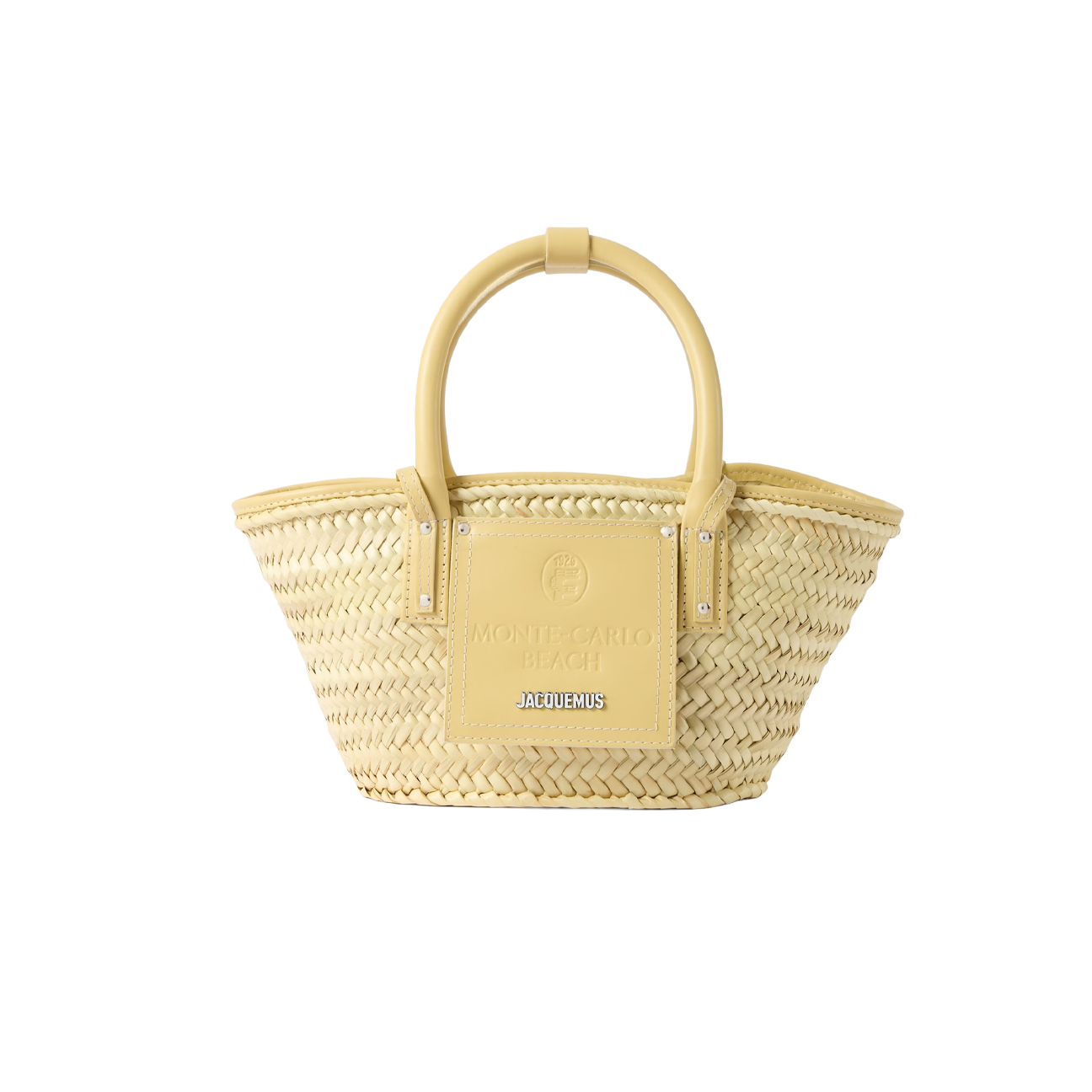 Jacquemus The Small Soli Basket 'Pale Yellow' (Monte Carlo)