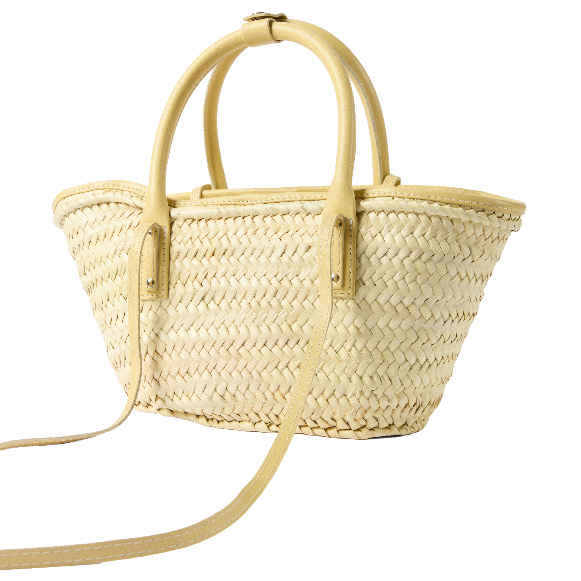 Jacquemus The Small Soli Basket 'Pale Yellow' (Mykonos)