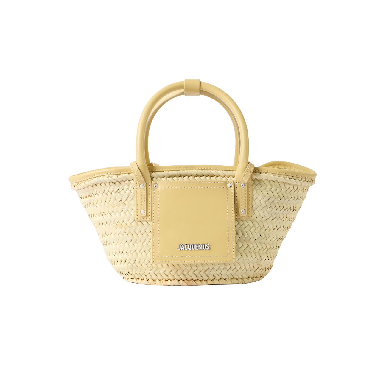 Jacquemus The Small Soli Basket 'Pale Yellow'