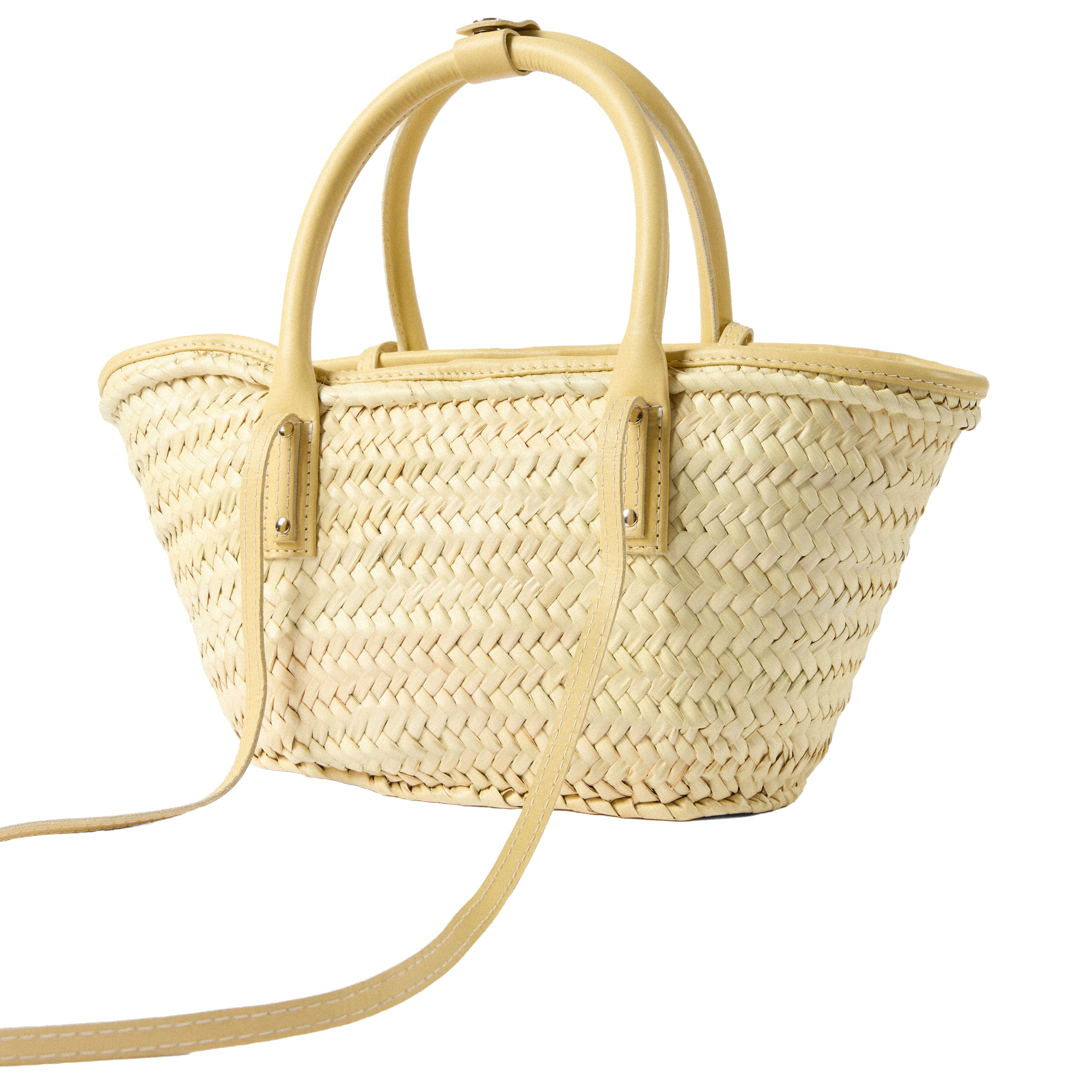 Jacquemus The Small Soli Basket 'Pale Yellow'