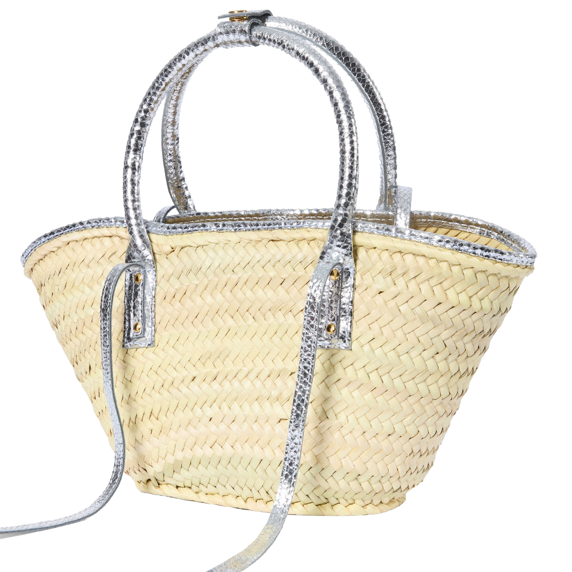 Jacquemus The Small Soli Basket 'Silver'