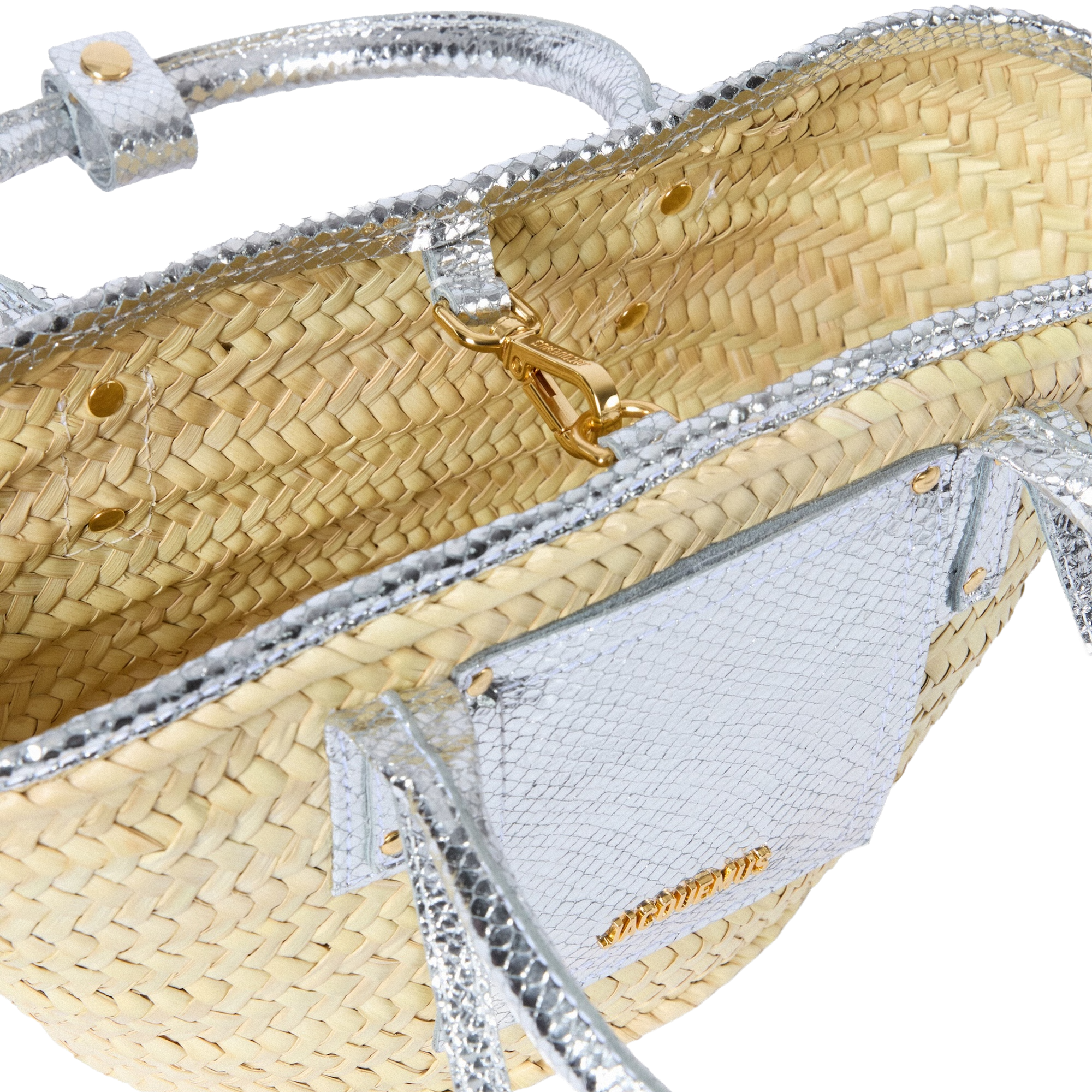 Jacquemus The Small Soli Basket 'Silver'