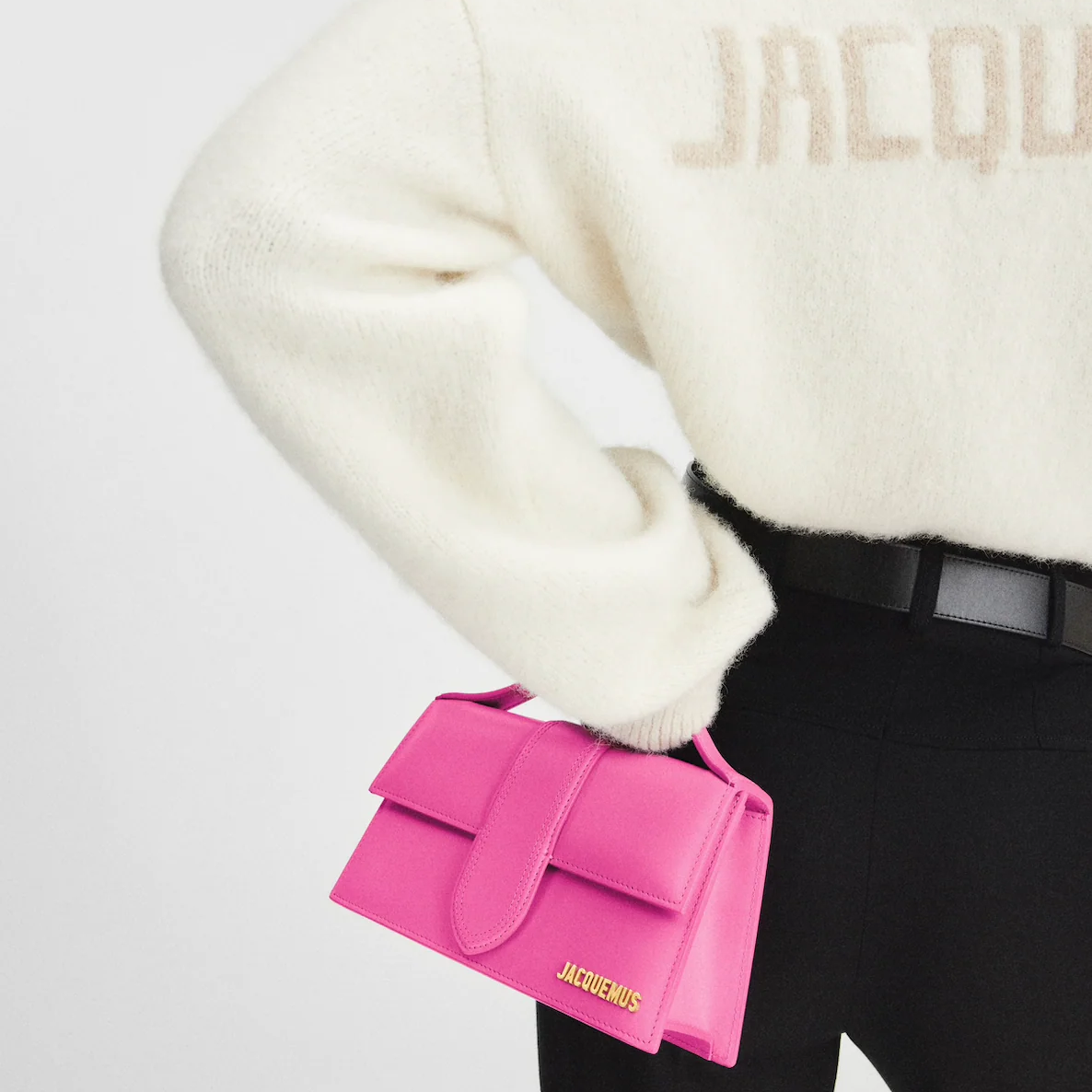Jacquemus Le Grand Bambino 'Lyserød'