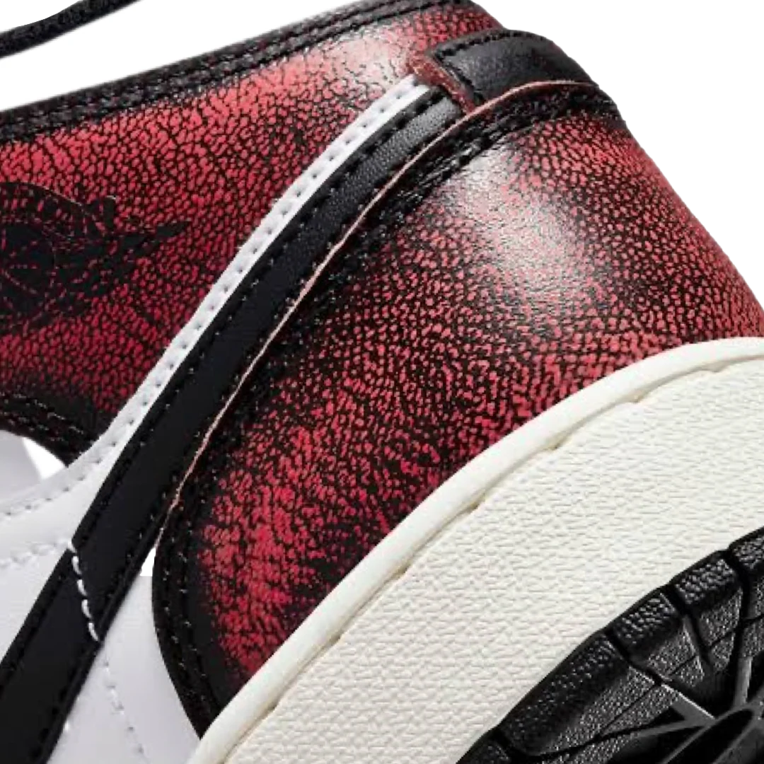 Jordan 1 Mid 'Slidt Chicago' (GS)