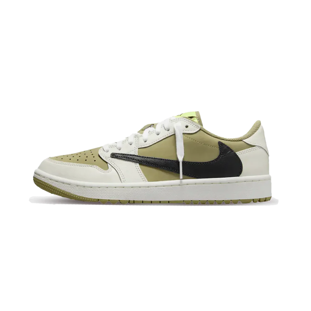 Jordan 1 Retro Low Golf Travis Scott 'Neutral Olive' – The Attic