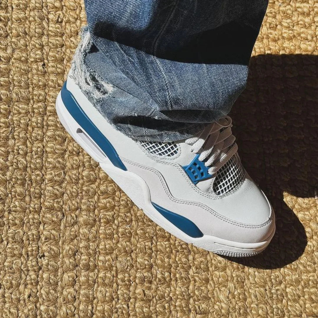 Jordan 4 Retro 'Military Blue' (2024) (GS)