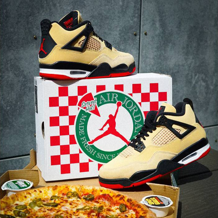 Jordan 4 Retro 'Pizza' (GS)
