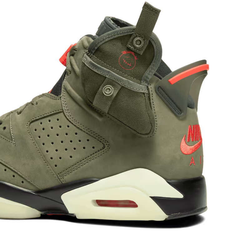 Jordan 6 Retro Travis Scott 'Medium Olive'