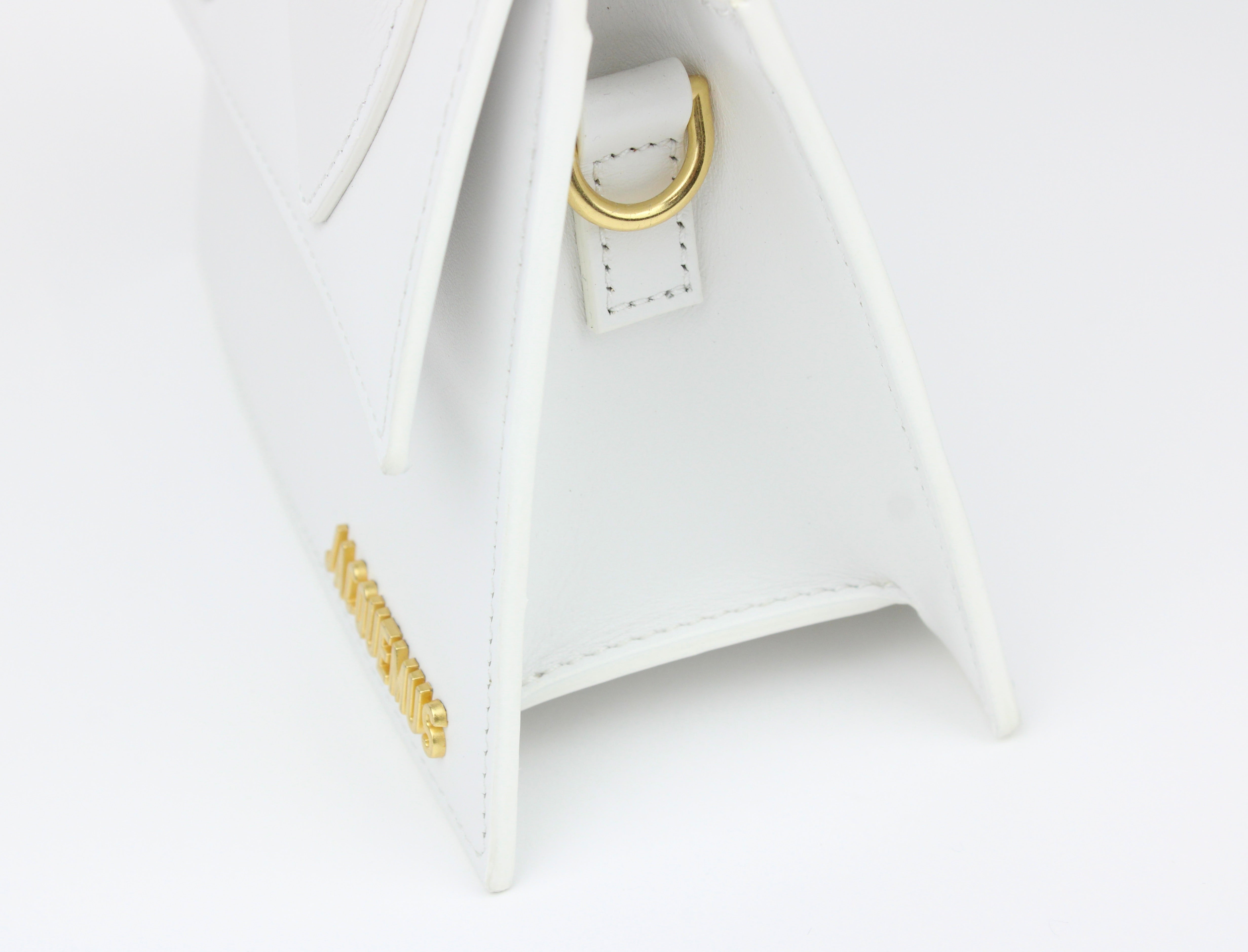 Jacquemus Le Chiquito Moyen Bag 'White'-10299121926474-The Attic
