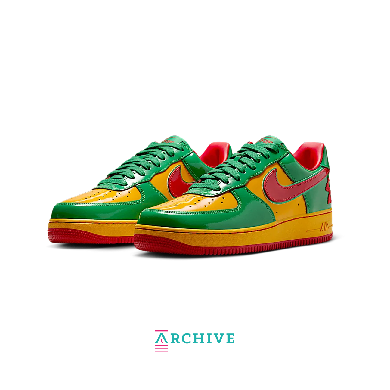 Lil Yachty x Nike Air Force 1 Low 'Concrete Boys - Lucky Green' Size 40.5 (ARCHIVE)