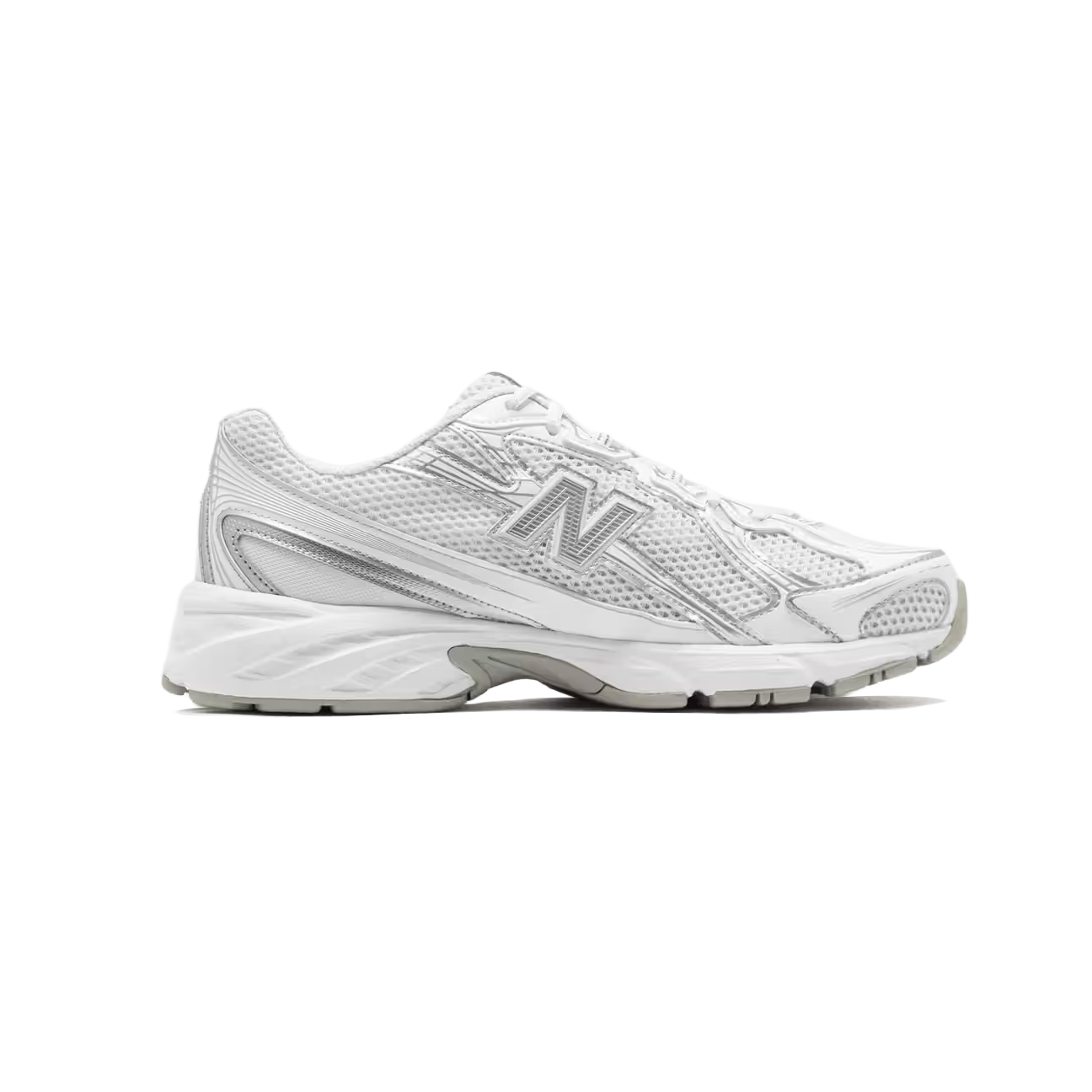 New Balance 740 'Triple White Silver'