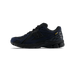 Right-side view of a black and navy New Balance 1906R Cordura sneaker with a chunky ridged outsole and raised N logo.