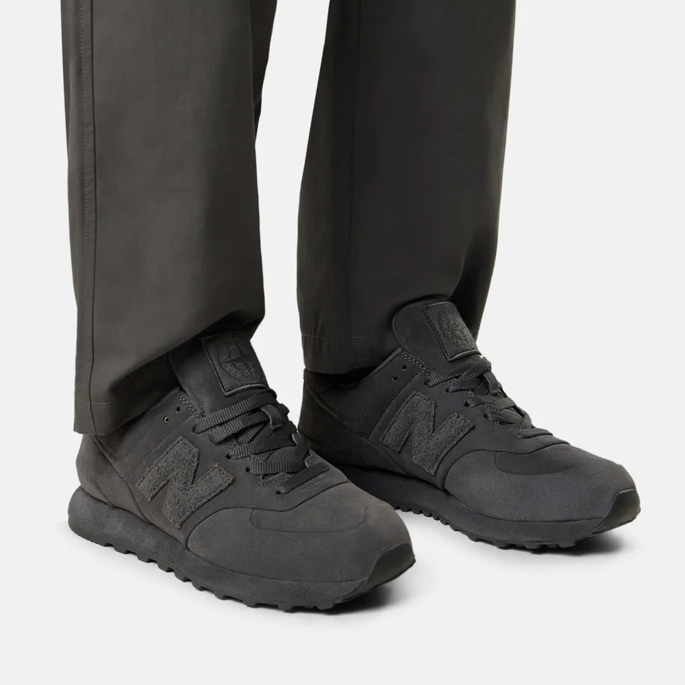 New Balance 574 Legacy Stone Island Ghost 'Dark Grey'