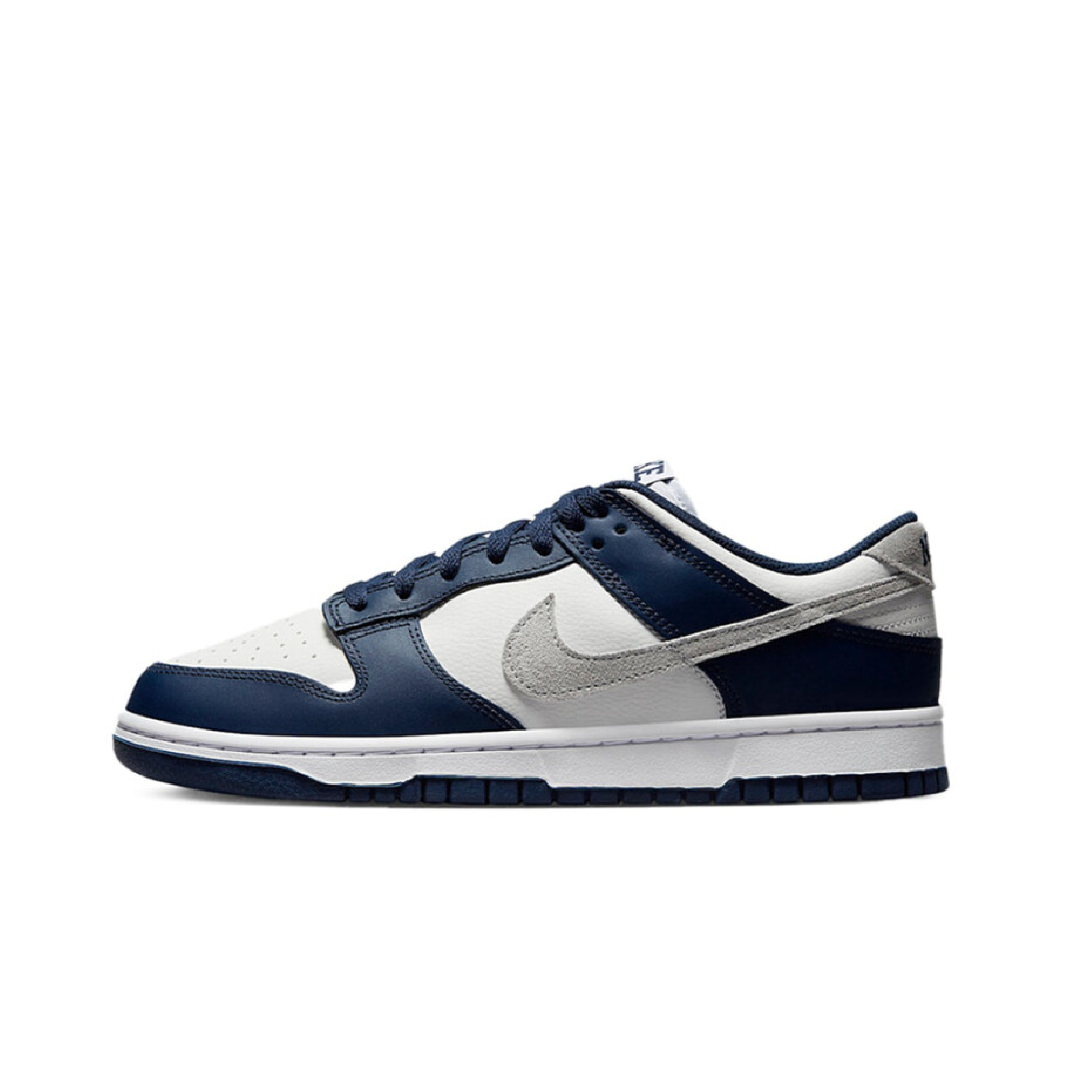 Nike Dunk Low 'Summit White Midnight Navy'-8636954083658-The Attic