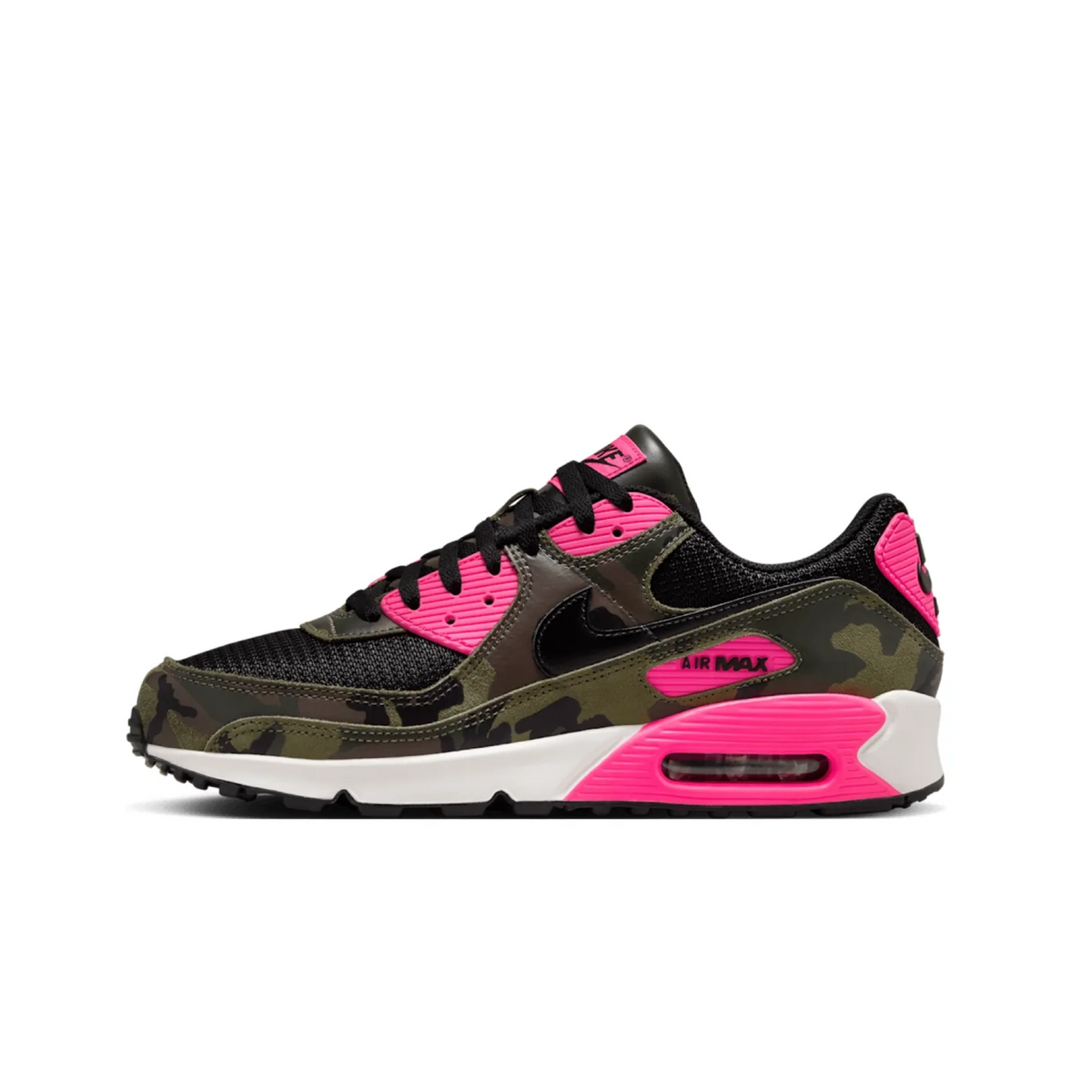 Nike Air Max 90 Hot Pink Camo Trainers Nike Air Max 90  main image 2