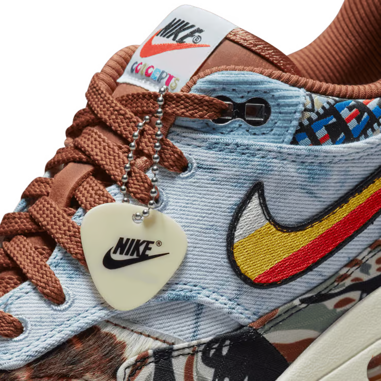 Nike Air Max 1 SP Concepts Heavy 'Gold White Black'
