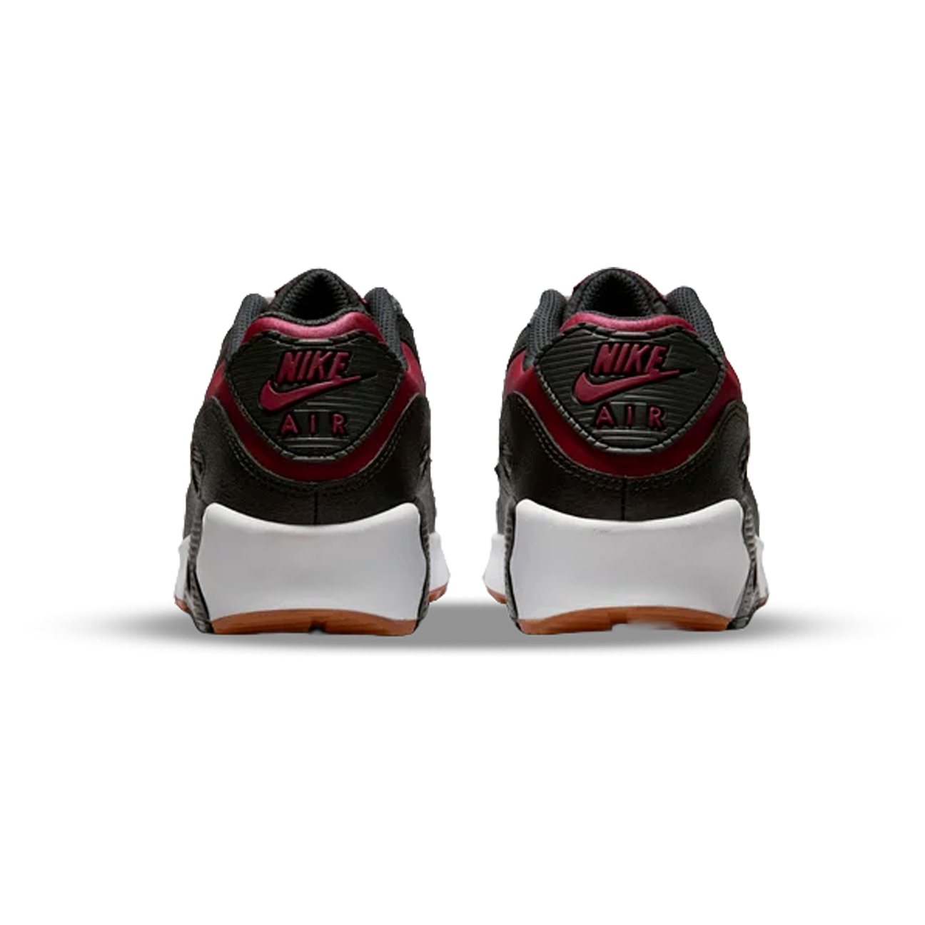 Nike Air Max 90 Leather GS 'Black Team Red'
