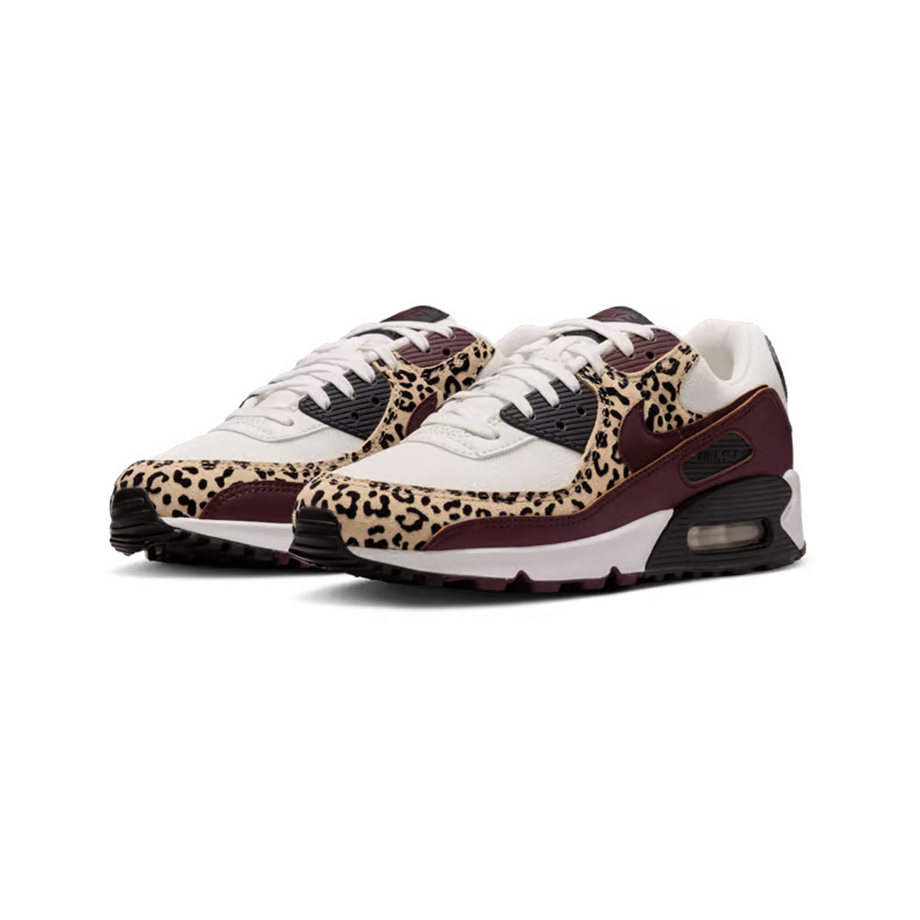 Nike Air Max 90 'Leopard Burgundy'