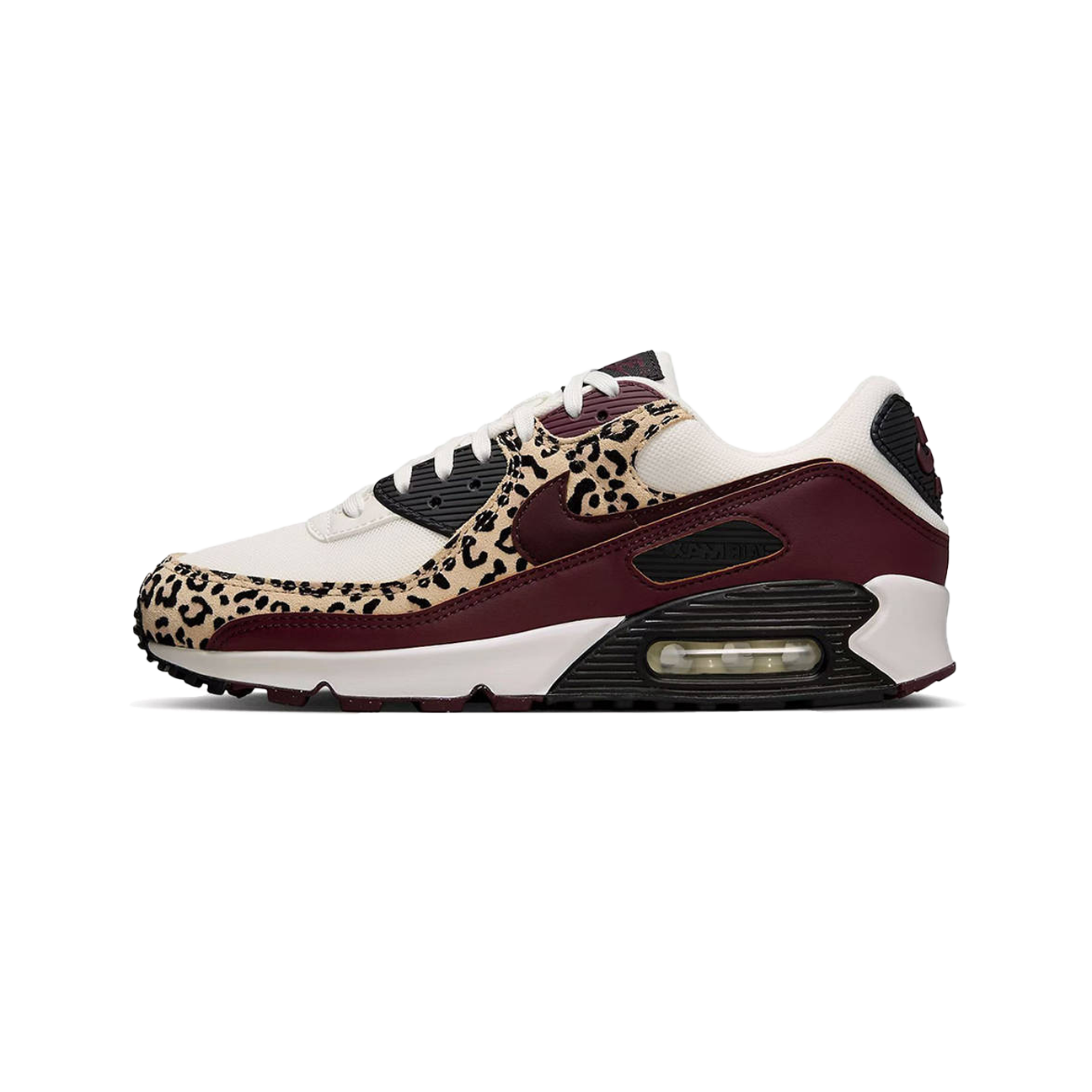 Nike Air Max 90 'Leopard Burgundy'