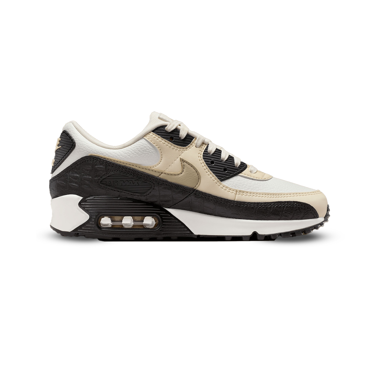 Nike Air Max 90 'Sail Black Croc' (W)