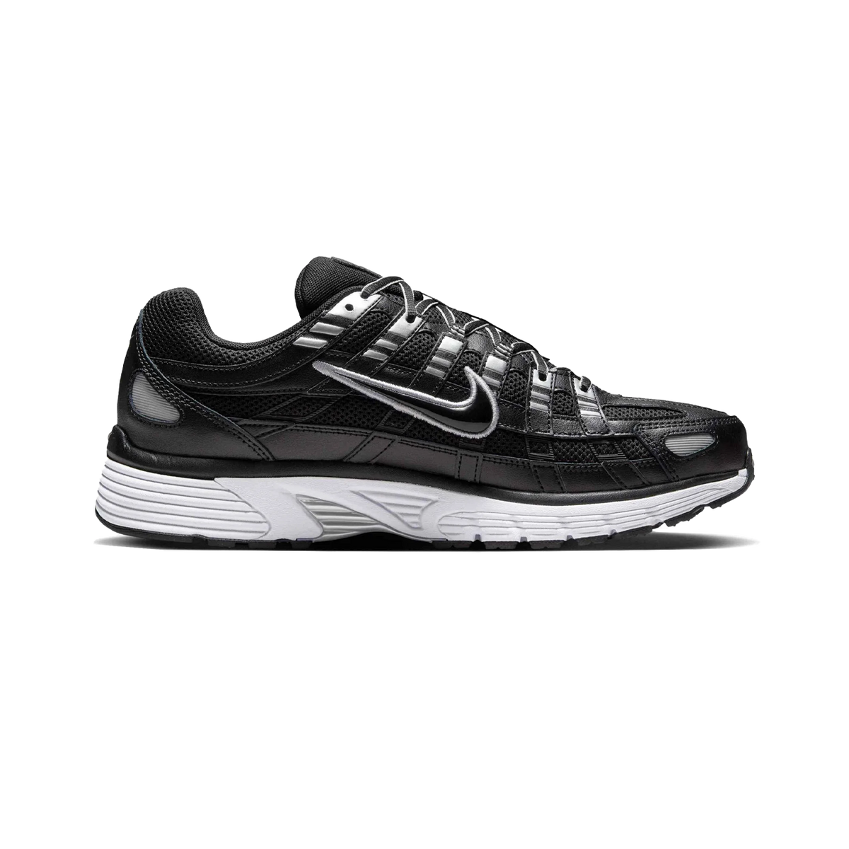 Nike P-6000 'Black White Metallic Silver'