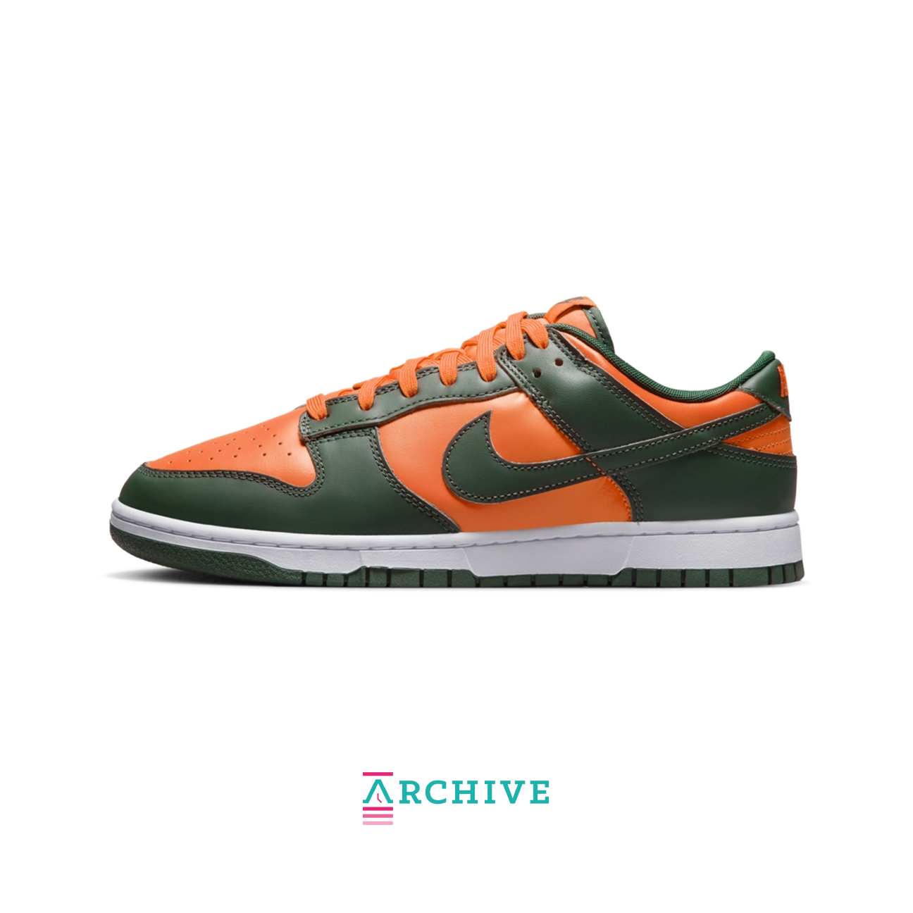 Nike Dunk Low Retro 'Miami Hurricanes' - Size 47.5 (ARCHIVE)