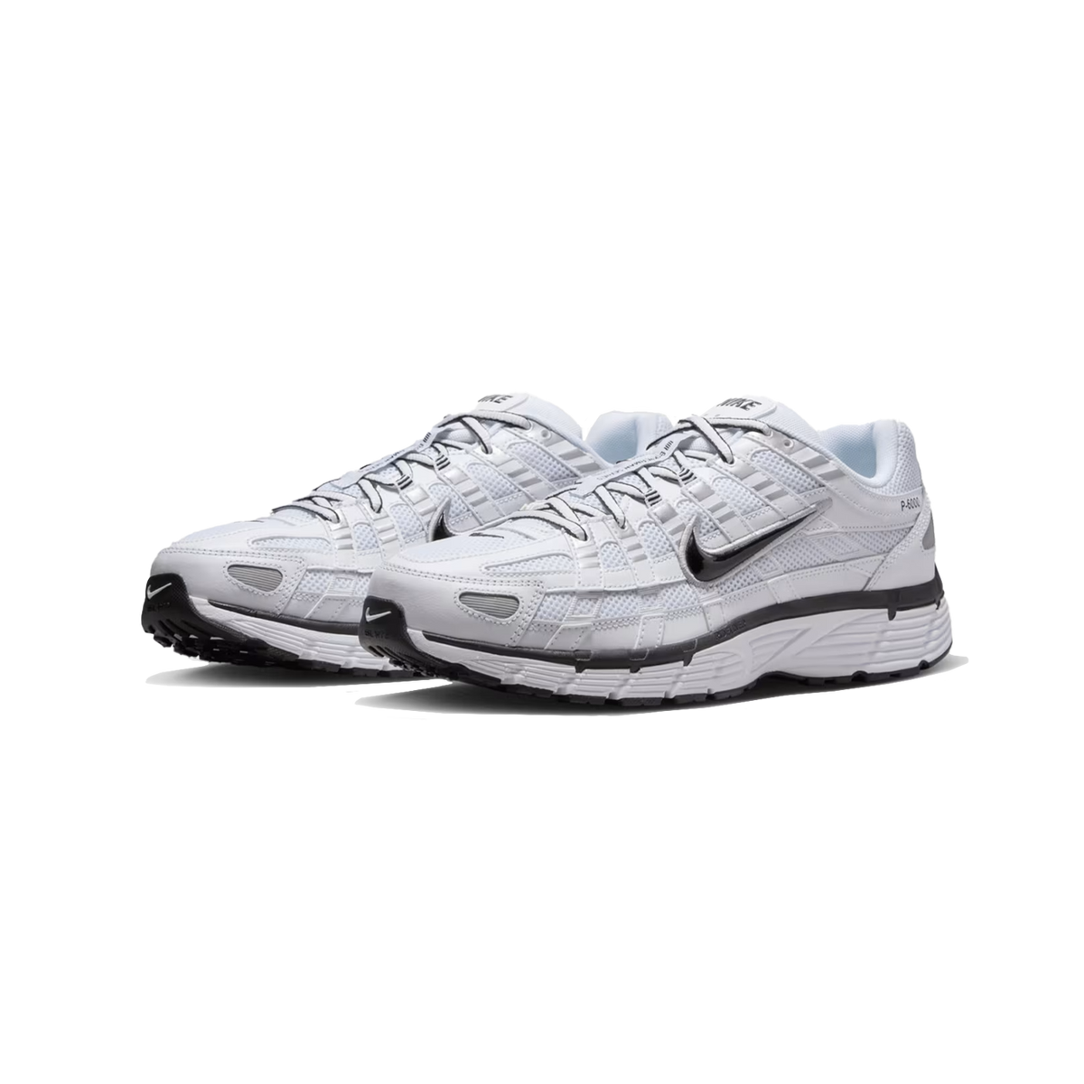 Nike P-6000 'White Metallic Silver Black'