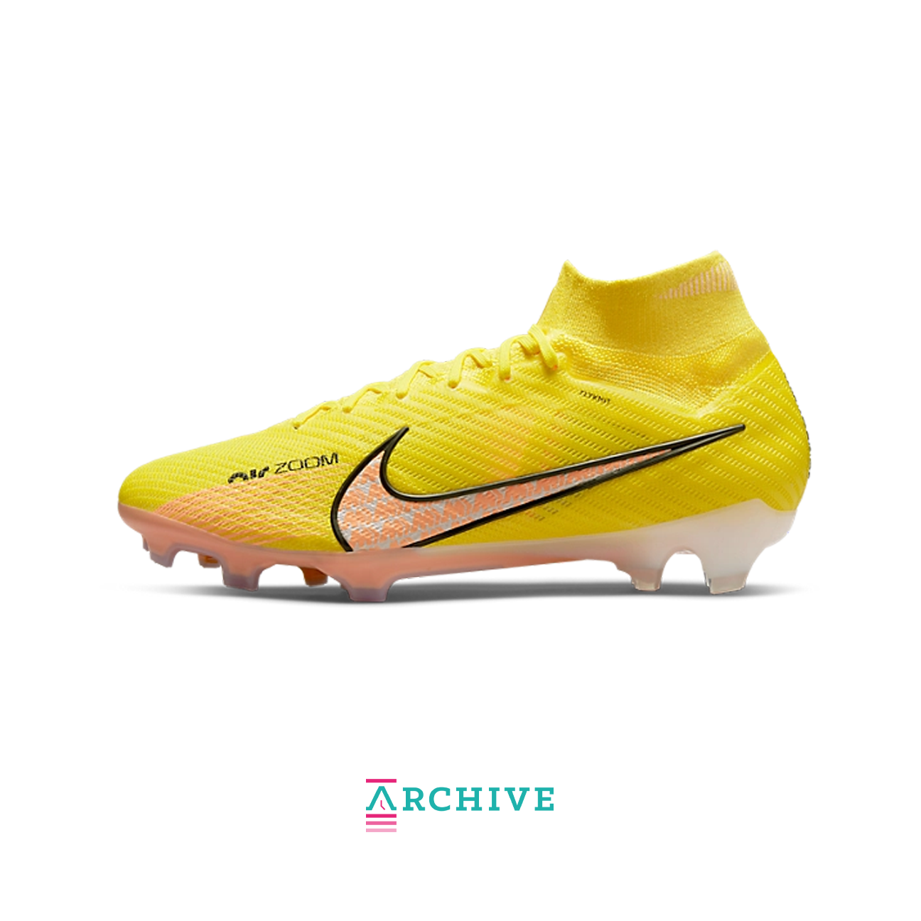 Nike Zoom Mercurial Superfly 9 Elite FG 'Yellow Strike' - Size 44.5 (ARCHIVE)
