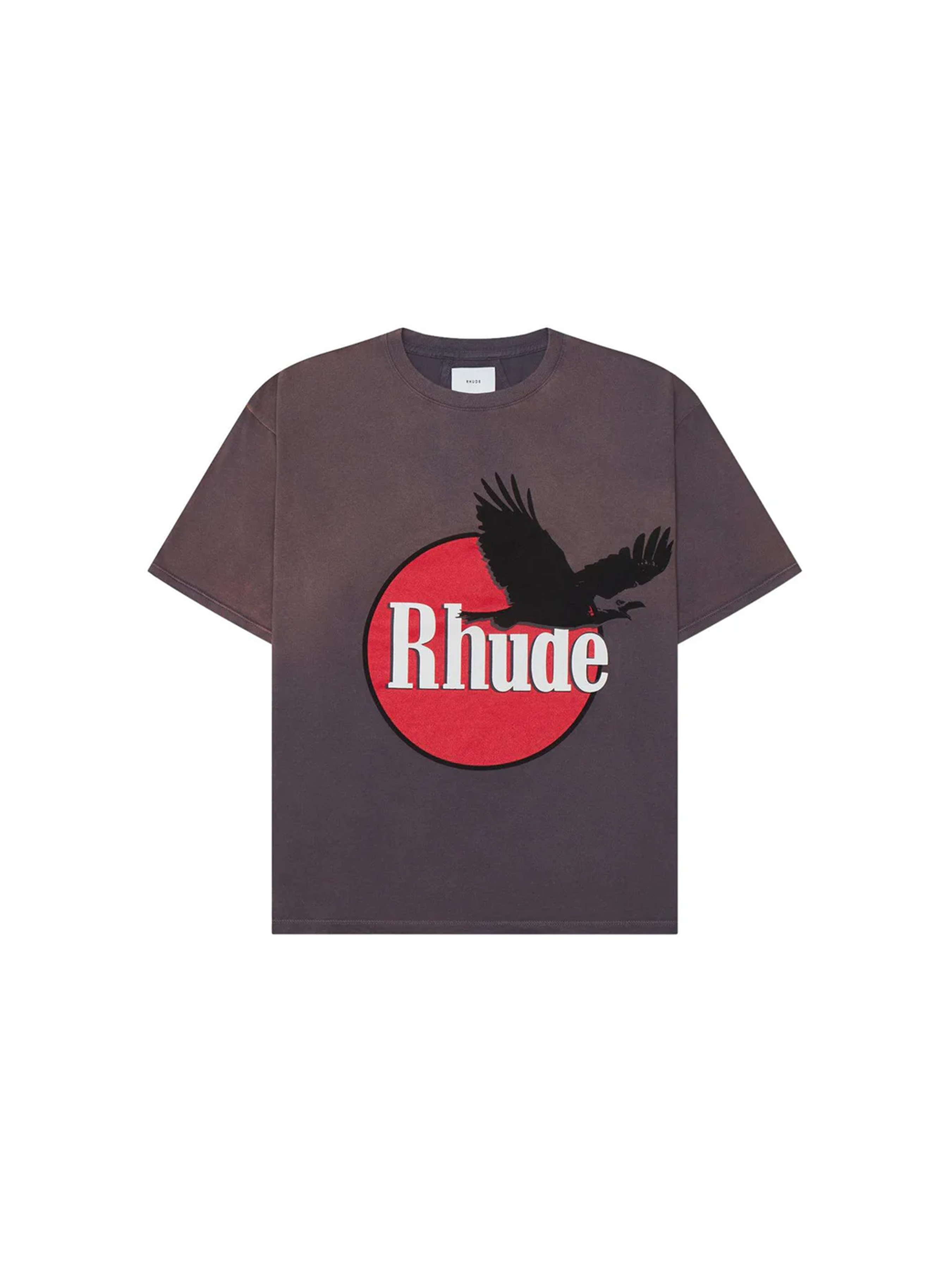 Rhude Eagle Logo Tee 'Vintage Grey'-9542731563338-The Attic