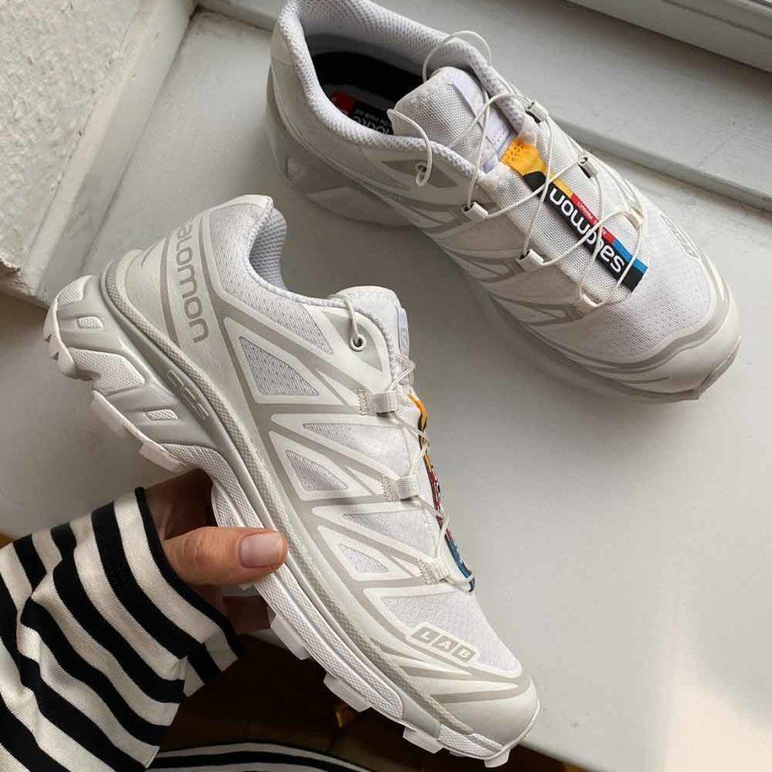 Salomon XT-6 'White Lunar Rock'