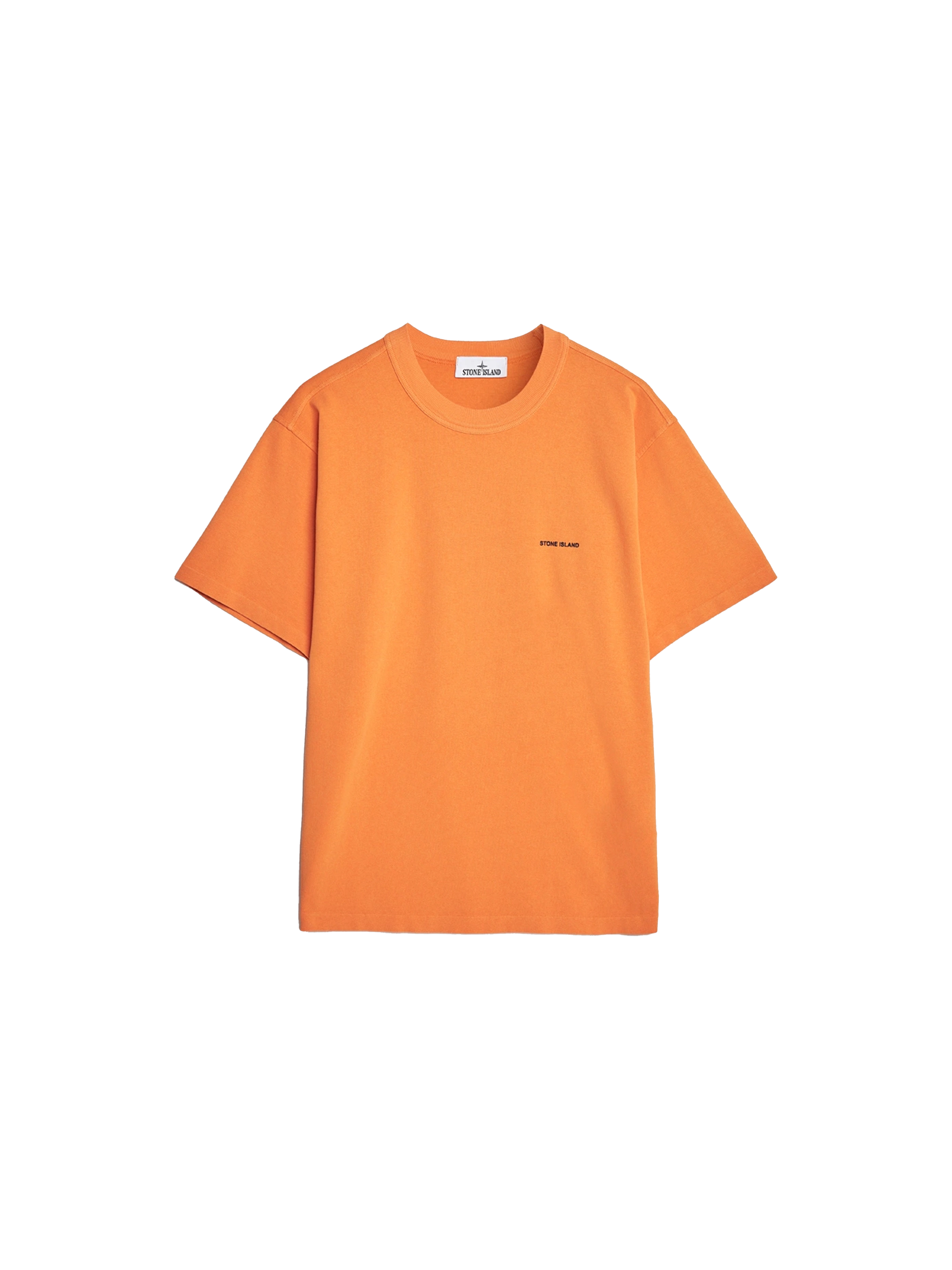 Stone Island Bonded T-shirt 'Orange'-8747763597642-The Attic