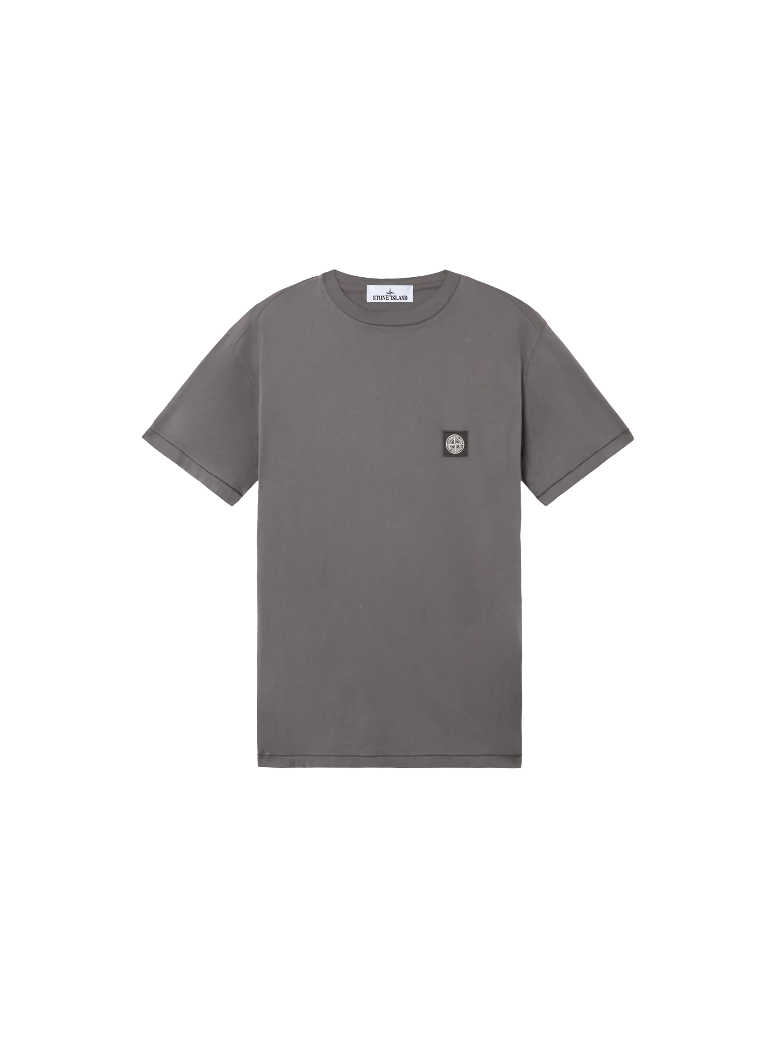 Stone Island Chest Logo T-Shirt 'Charcoal'-9638439125322-The Attic