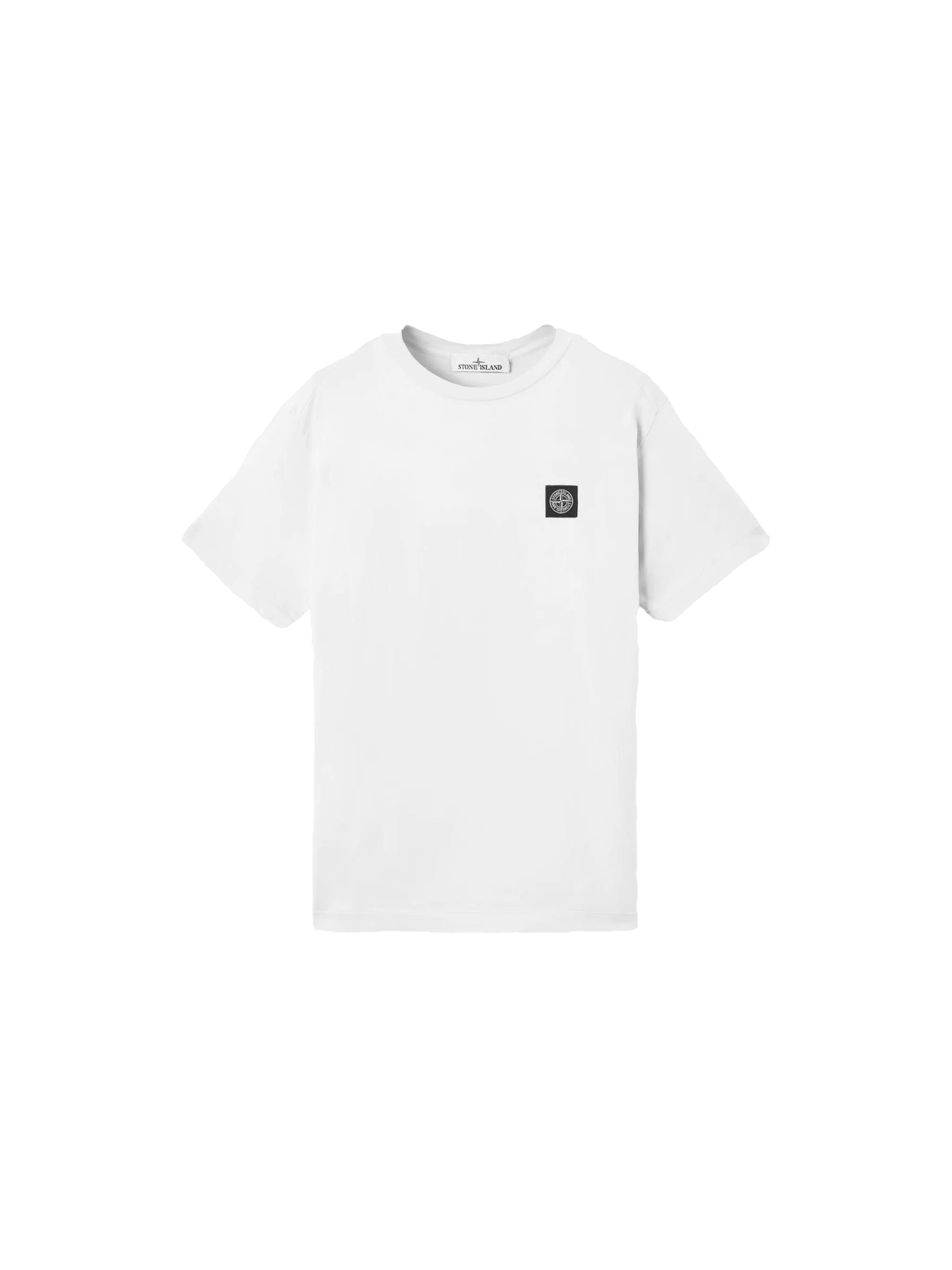 Stone Island Chest Logo T-Shirt 'White'-9638426739018-The Attic