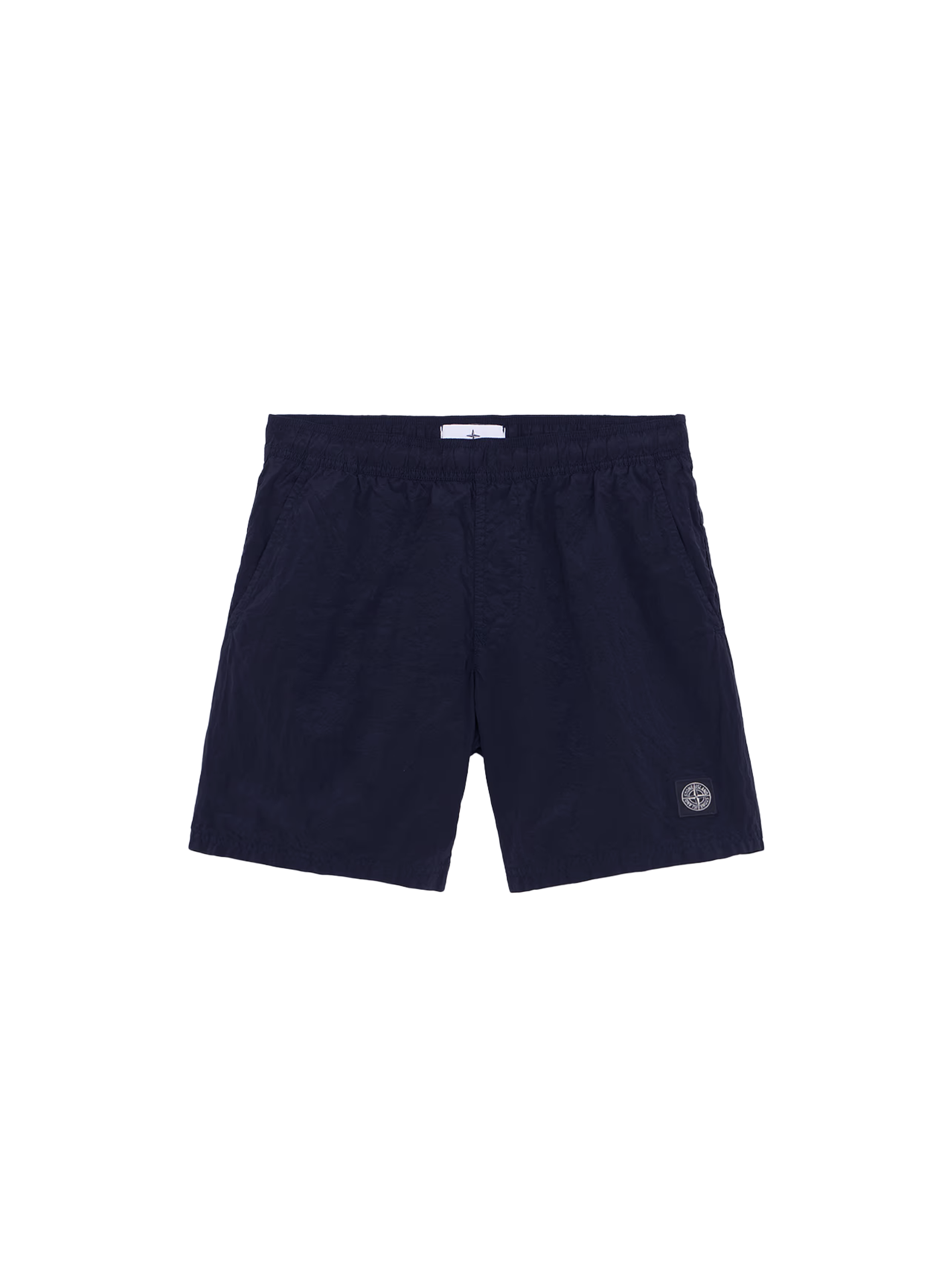 Stone Island Compass Logo Swim Shorts 'Dark Blue'-8747860459850-The Attic