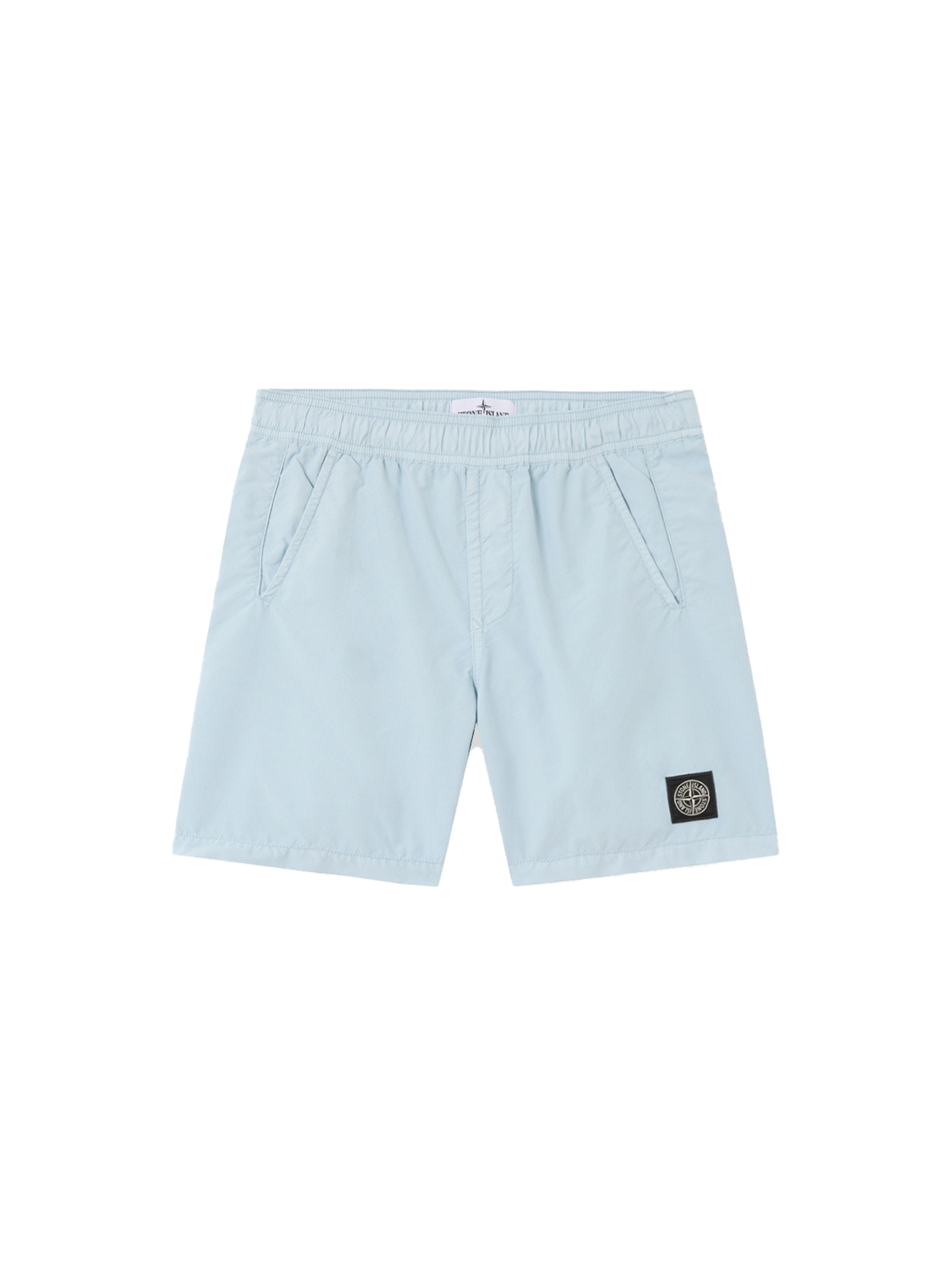 Stone Island Compass Logo Swim Shorts 'Sky Blue'-8747822448970-The Attic
