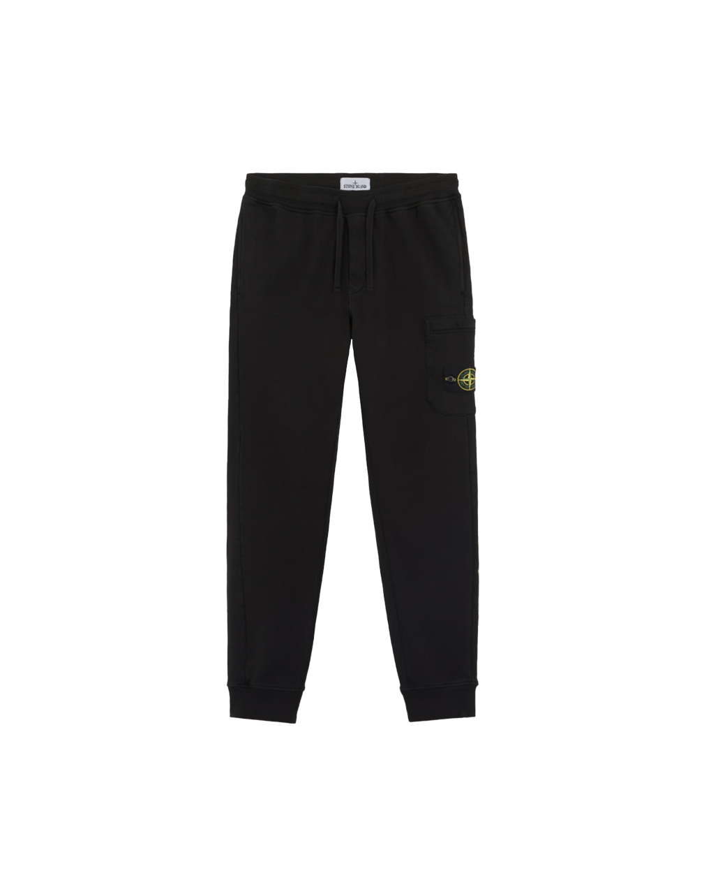 Stone Island Slim-Fit Joggingbroek 'Zwart'
