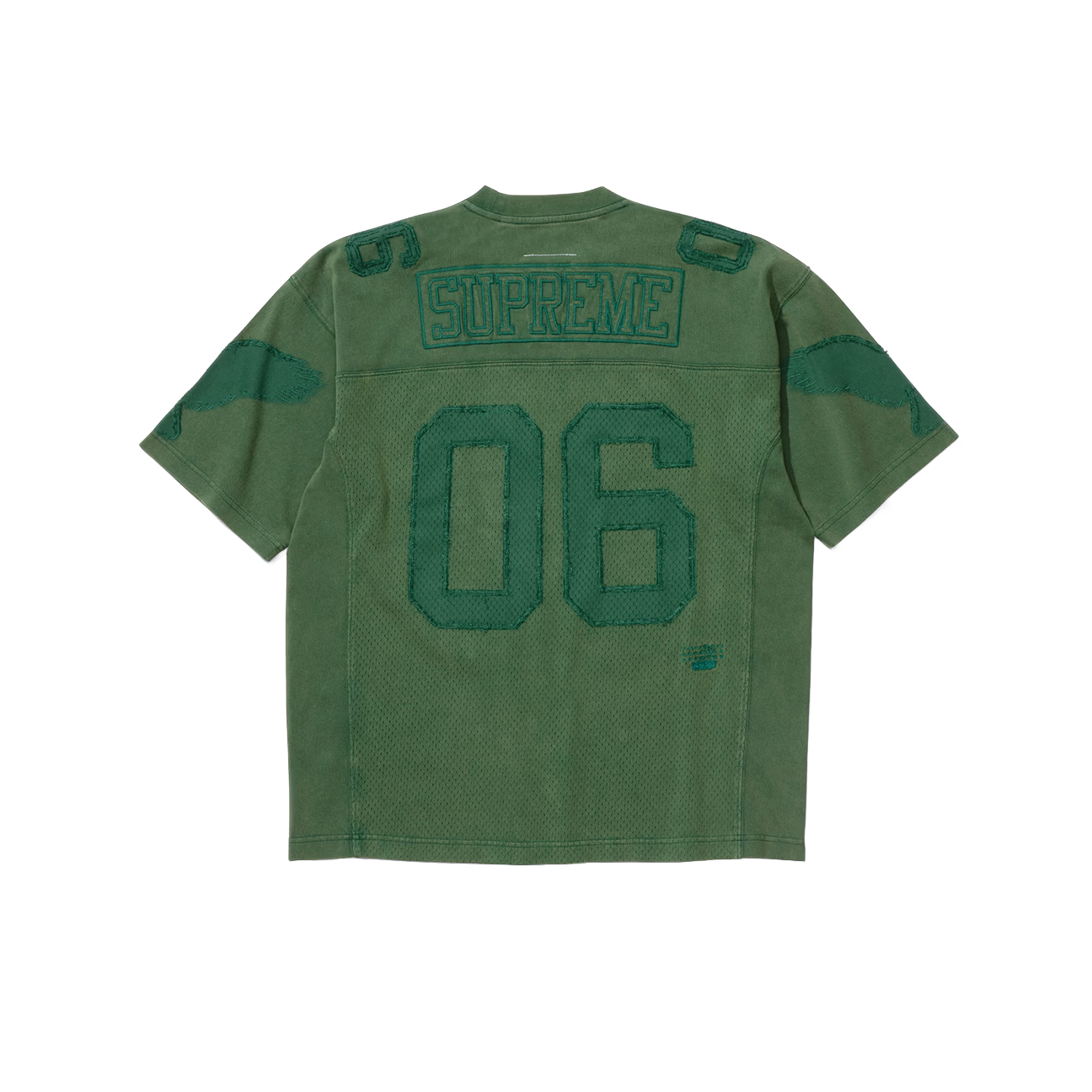 Supreme x MM6 Maison Margiela Cotton Football Jersey 'Green'