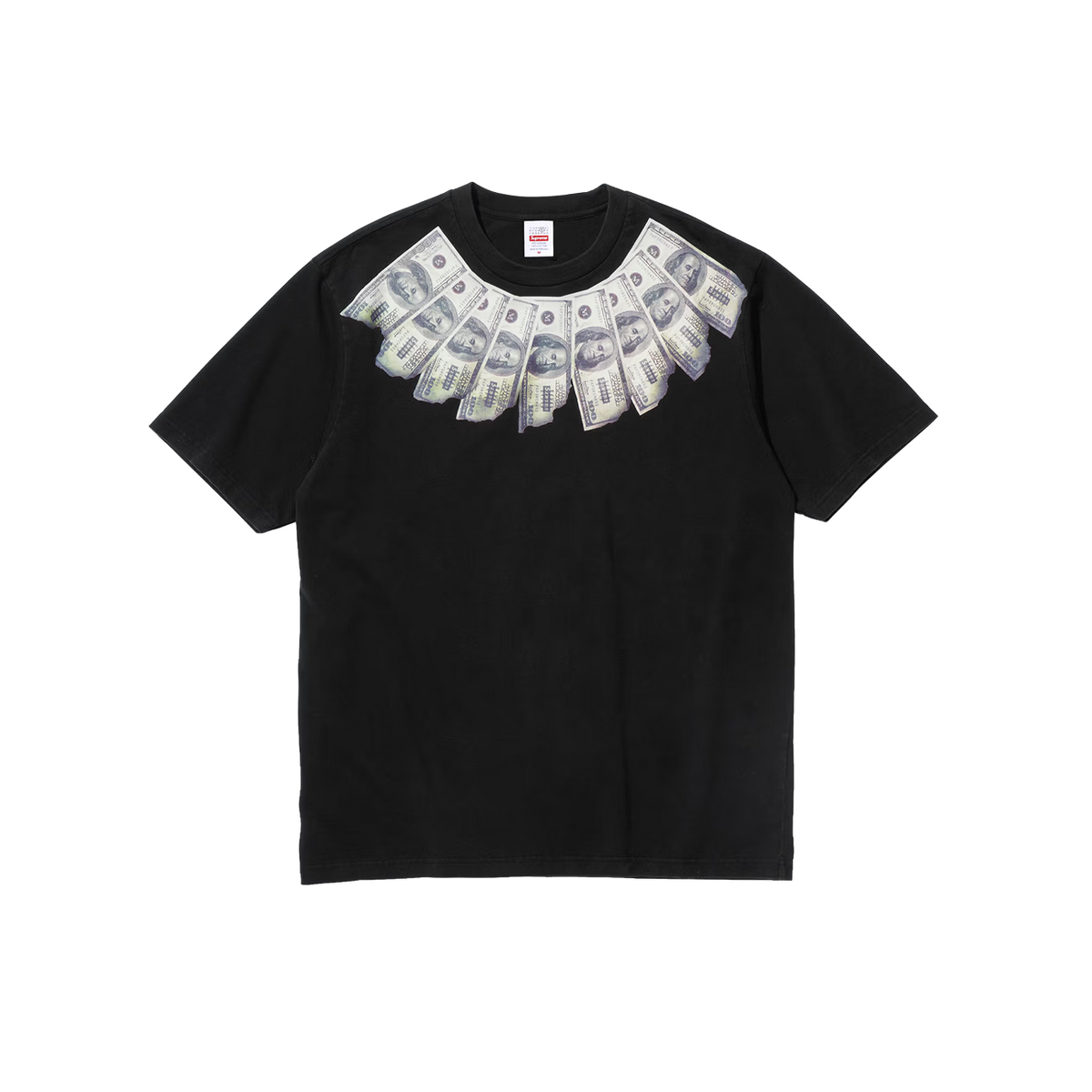 Supreme x MM6 Maison Margiela Money S/S Top 'Black' | The Attic