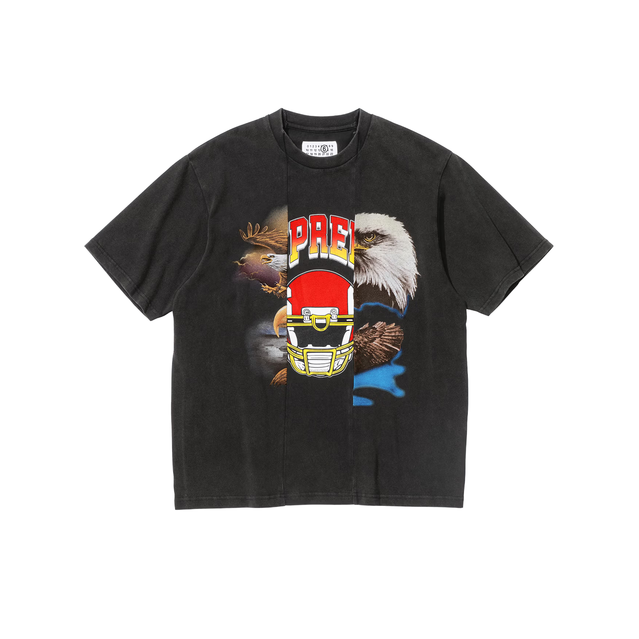 Supreme x MM6 Maison Margiela Split S/S Top 'Black'