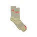 The Attic Essential Socks 'Bright Orange/Cream'