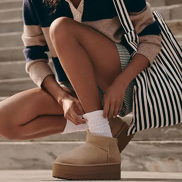 UGG Classic Ultra Mini Platform Boot 'Sand' (W) photo 8