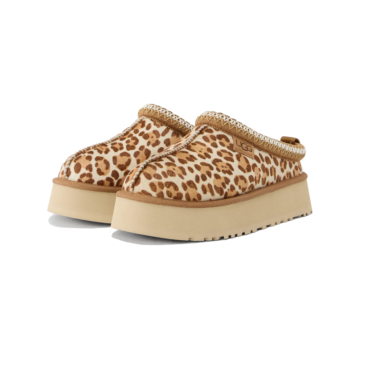 UGG Tazz Plains Slipper 'Felicity Leopard Jasmine' (W)