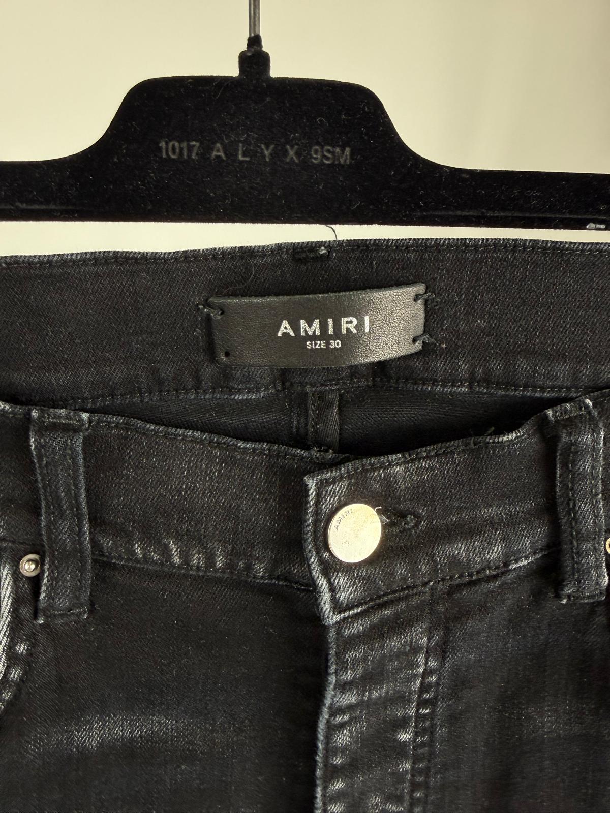 Amiri Stack Jeans 'Aged Black' (ARCHIVE)
