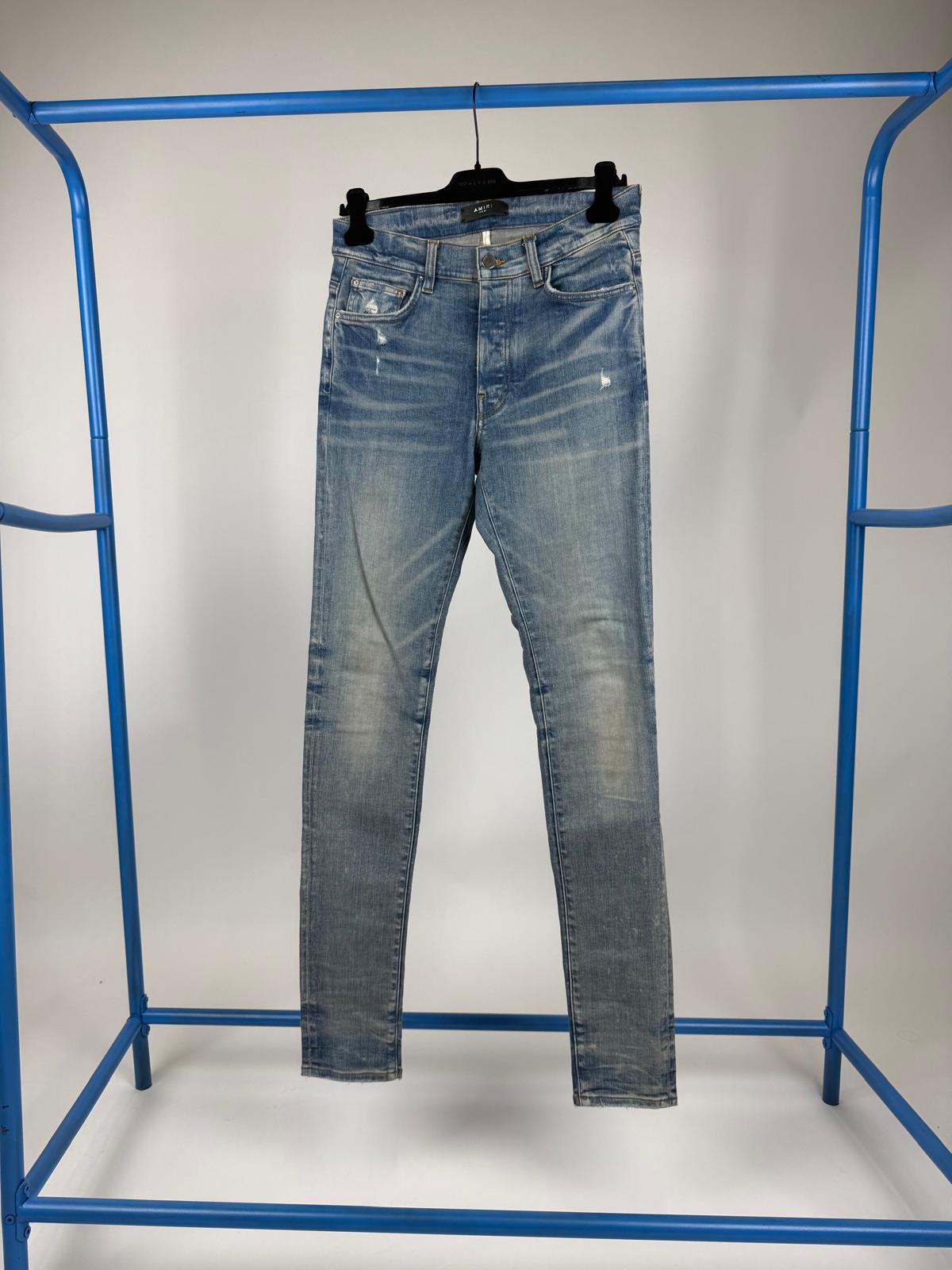 Amiri Stack Jeans 'Honeycomb Indigo' - size 30 (ARCHIVE)