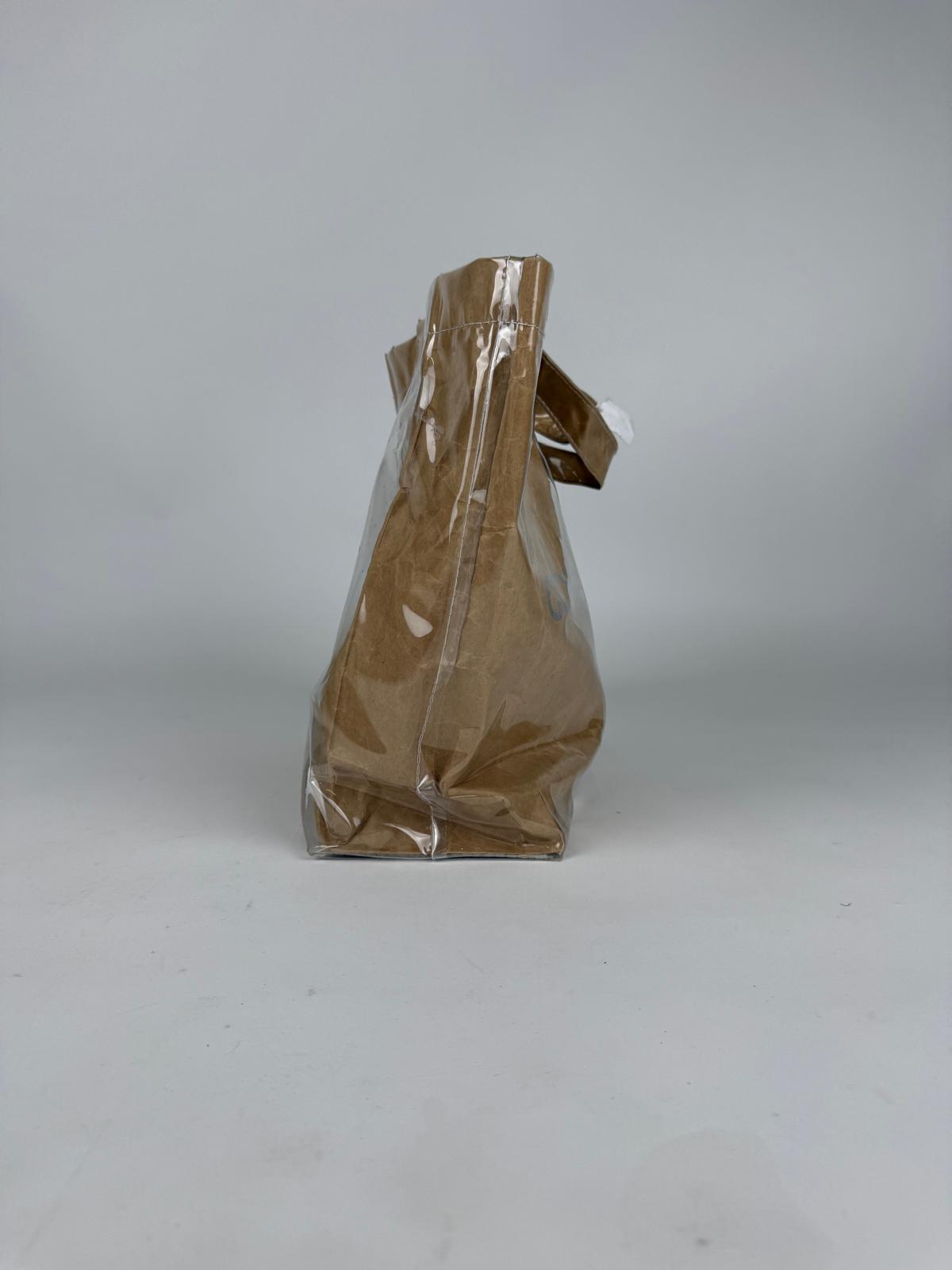 Comme Des Garçons Kraft Paper PVC Tote Bag 'Beige' (ARCHIVE)