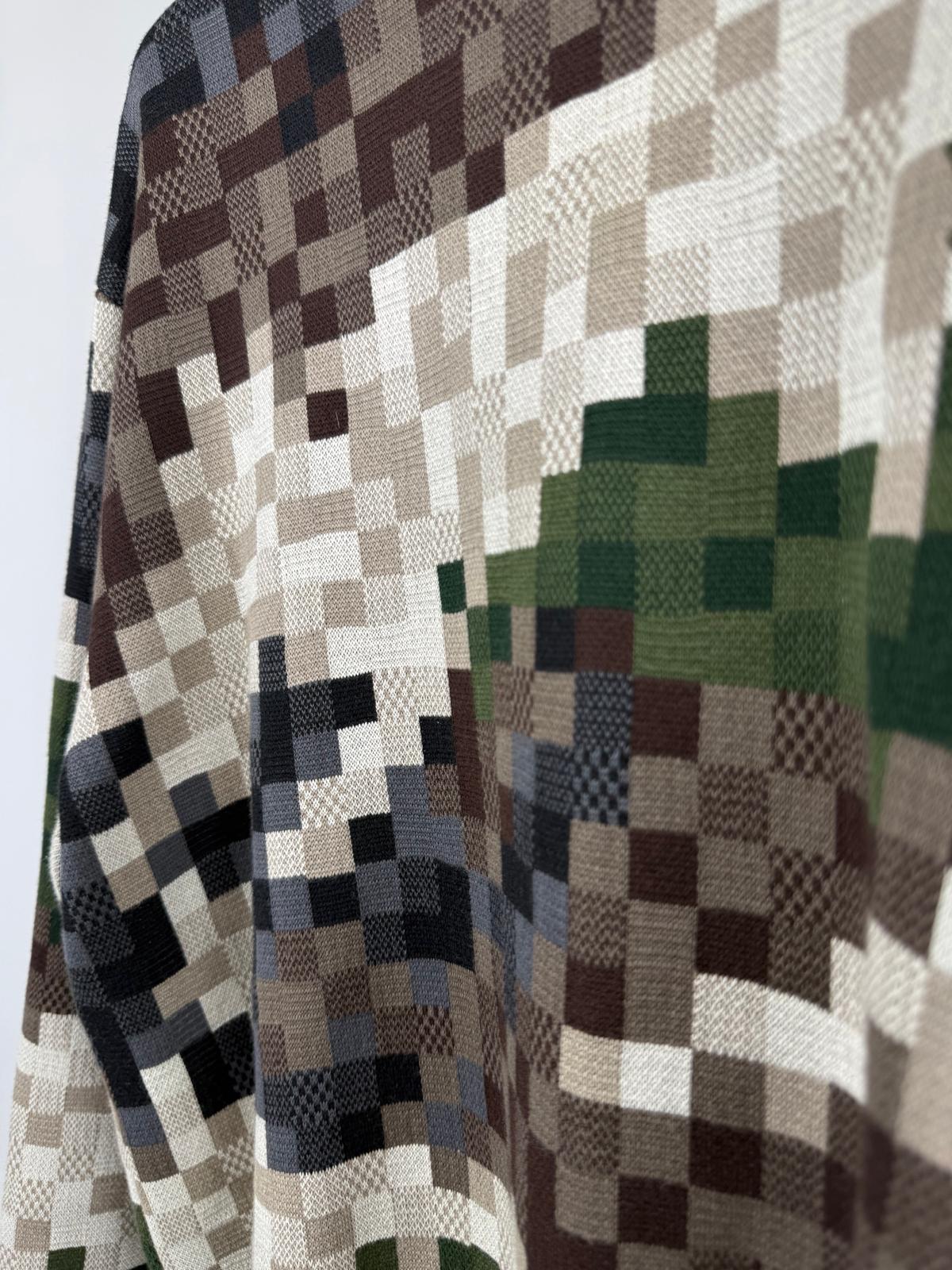 Louis Vuitton Damier Cotton Jacquard Pullover 'Damoflage' - Size S (ARCHIVE)