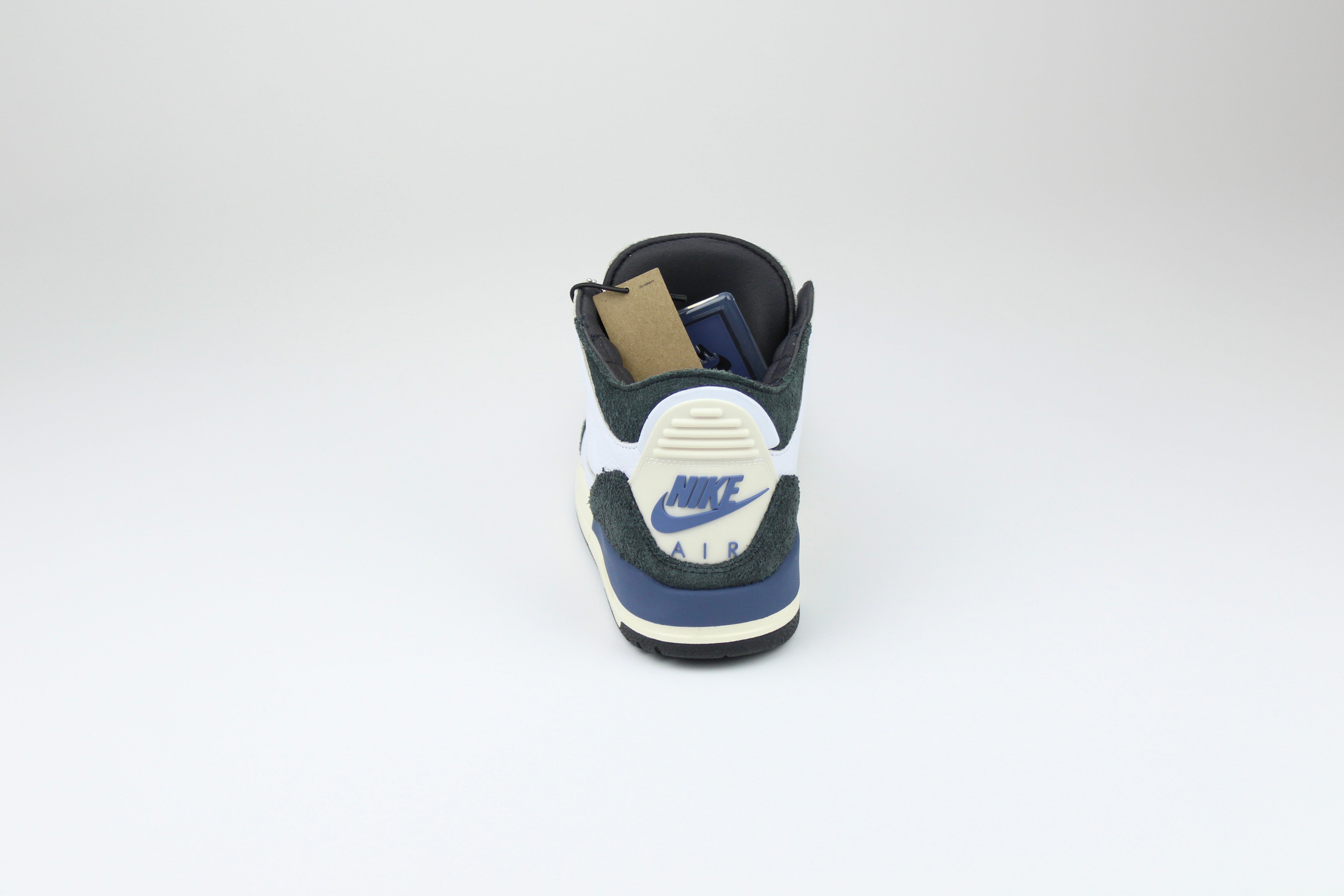 A Ma Maniére x Air Jordan 3 'For The Love' – exclusive collaboration sneakers featuring premium materials, intricate design details, and a unique colourway, ideal for sneaker collectors and streetwear enthusiasts.