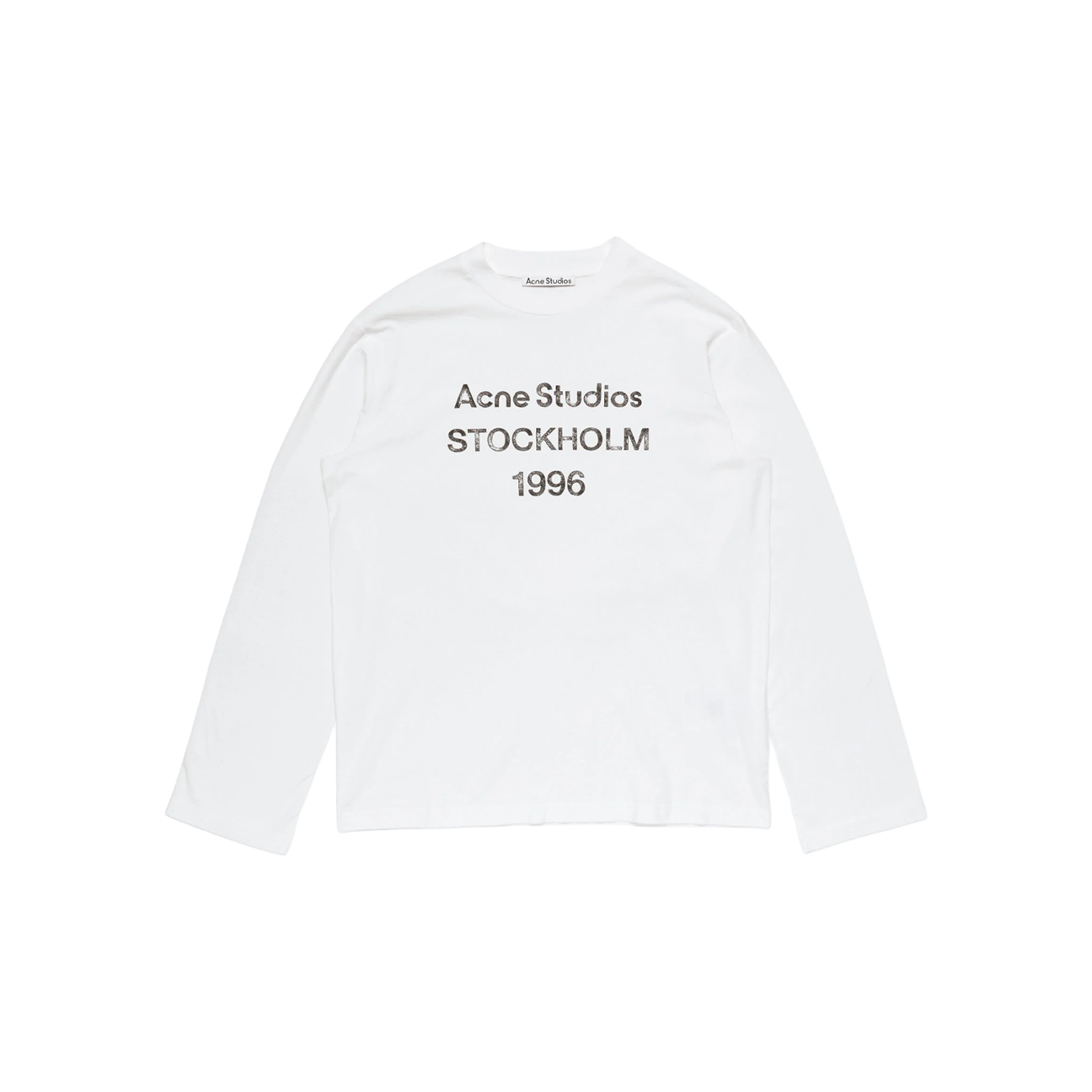 Acne Studios 1996 Logo T-Shirt Longsleeve 'Off White'